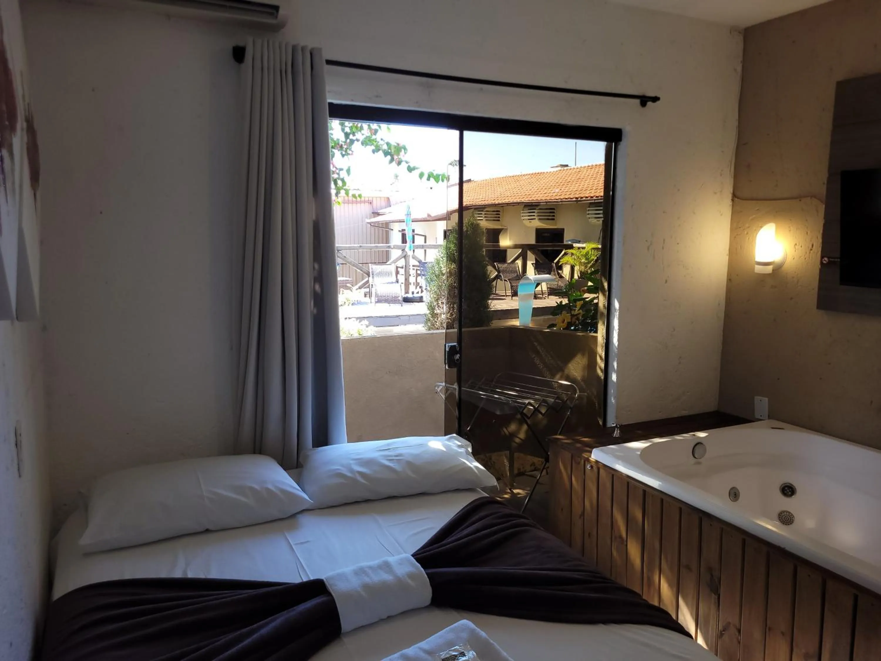 Property building, Bed in Pousada Recanto do Aconchego