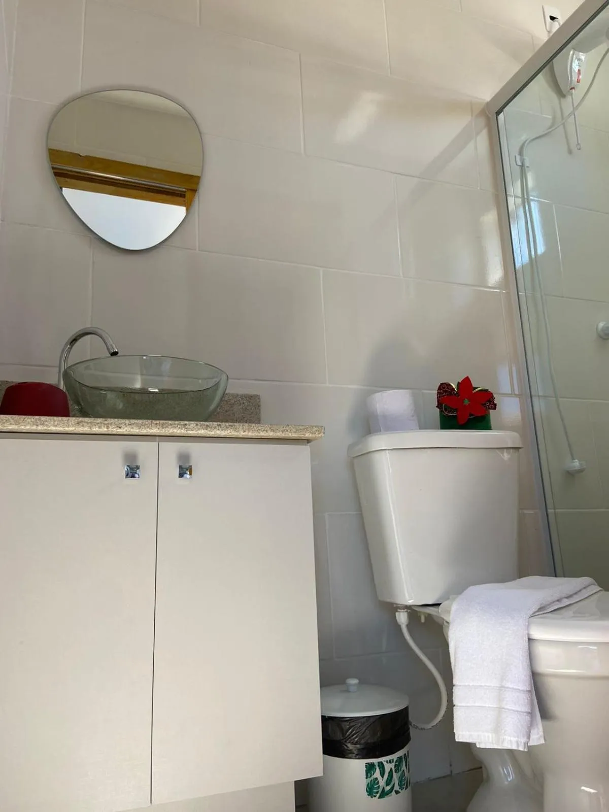 Bathroom in Pousada Recanto do Aconchego