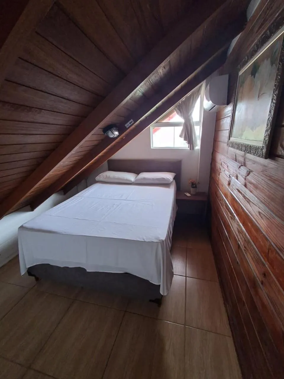 Bed in Pousada Recanto do Aconchego