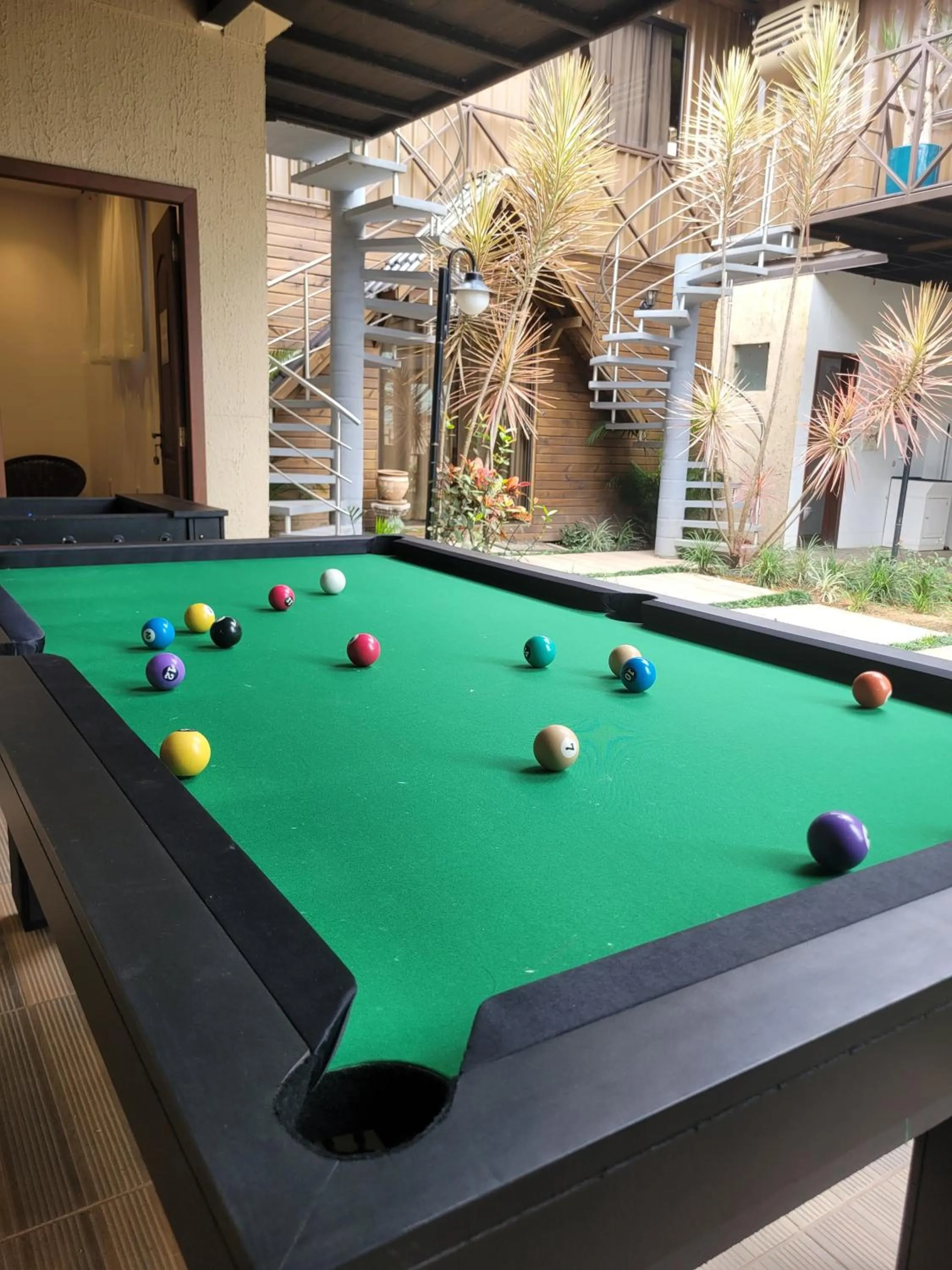 Billiard in Pousada Recanto do Aconchego