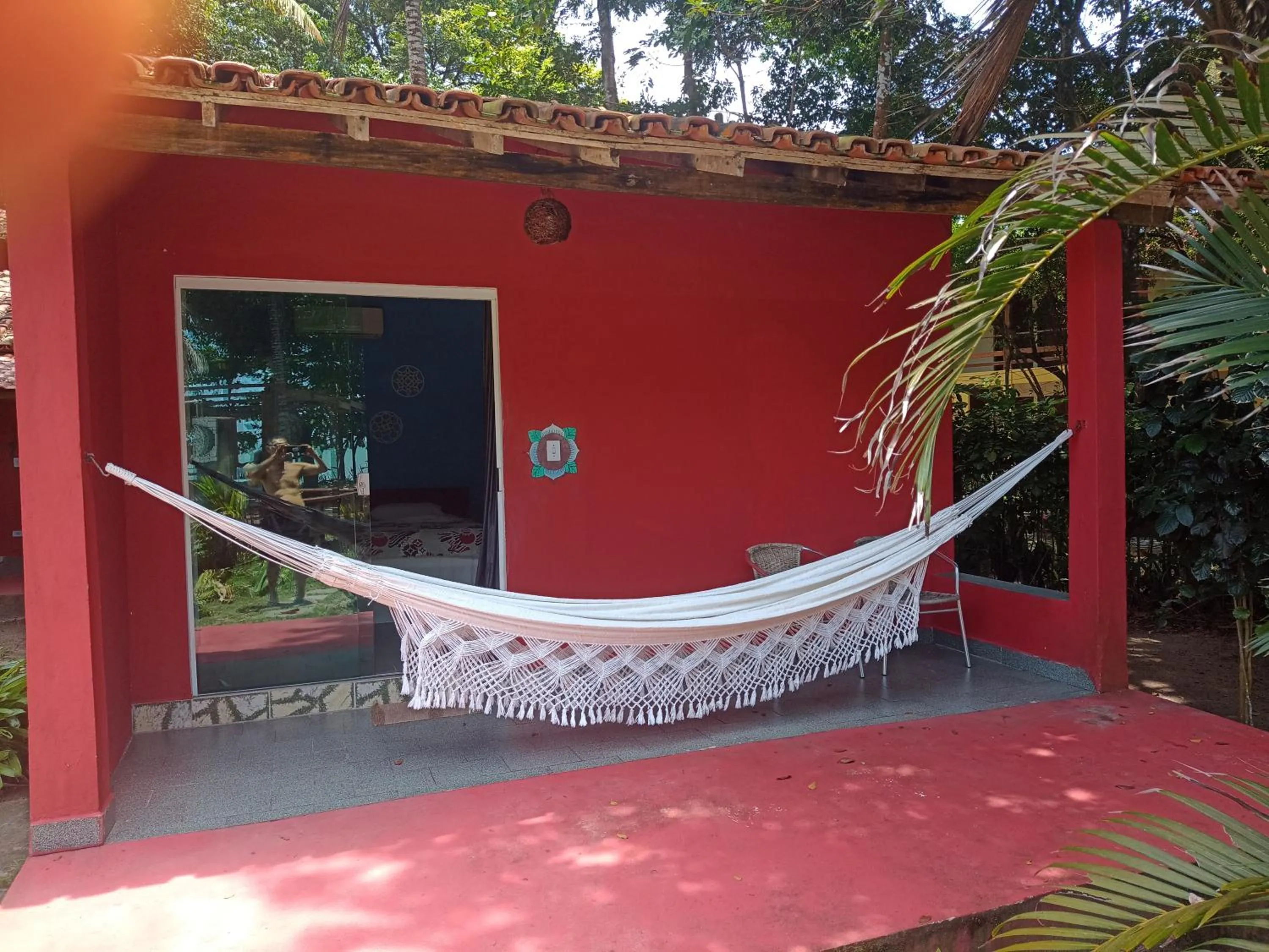 Patio in Pousada ZEN Cumuruxatiba