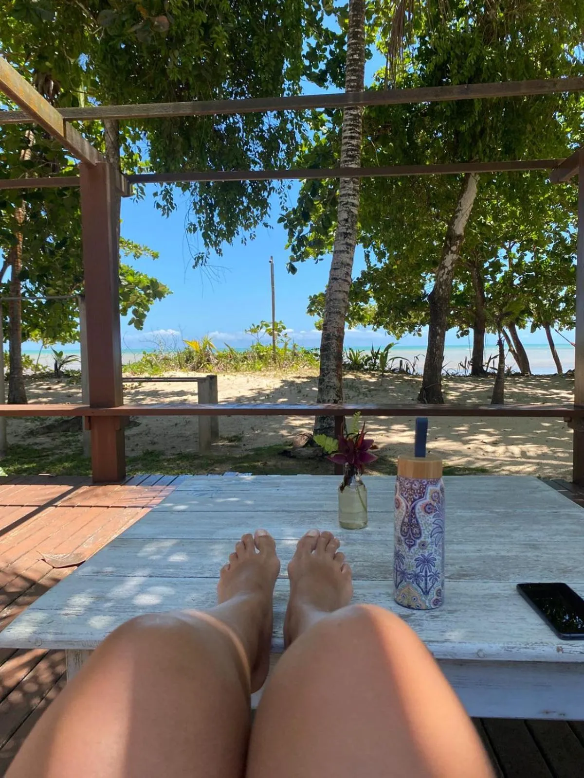 Sea view in Pousada ZEN Cumuruxatiba