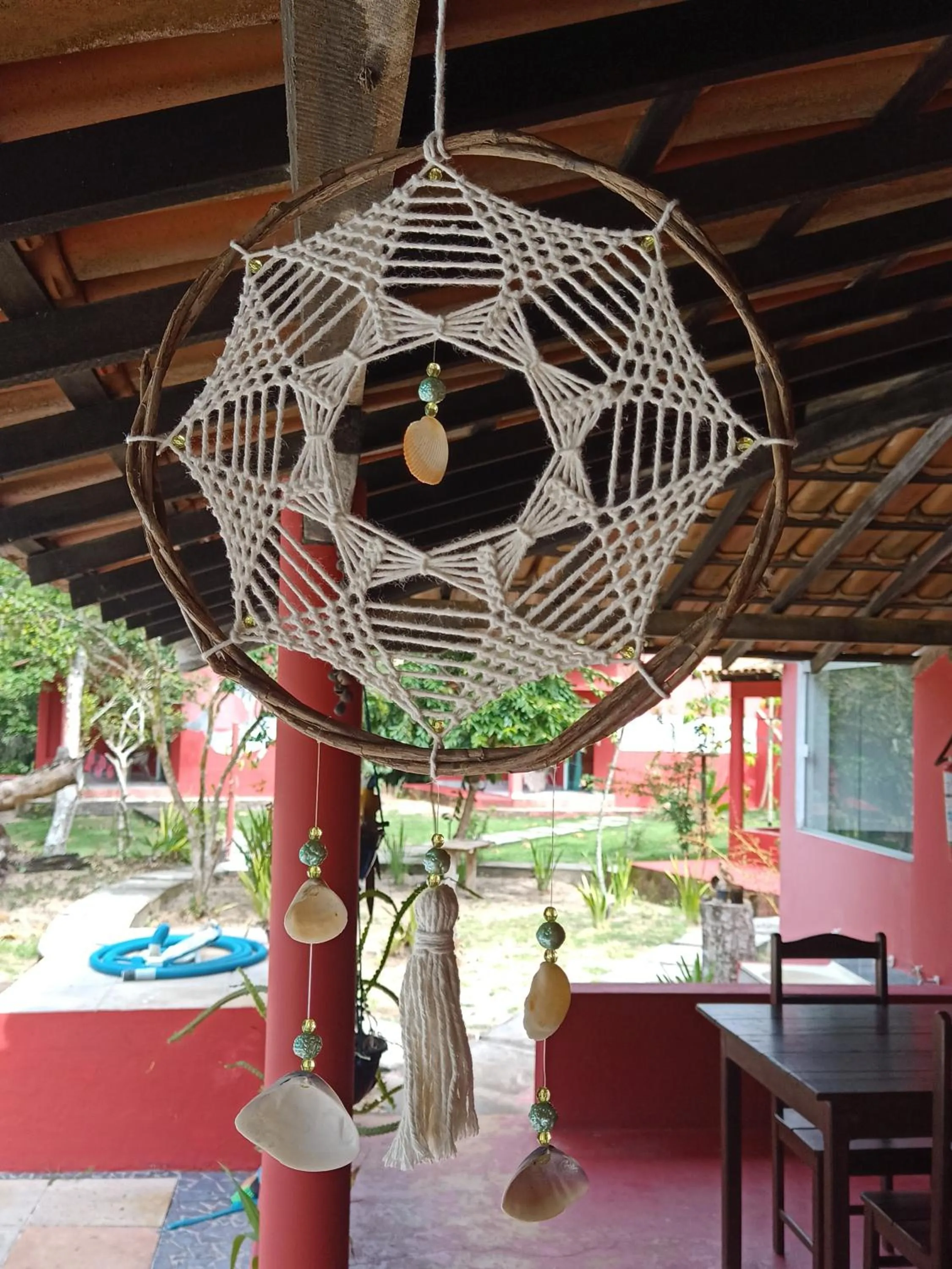 Patio in Pousada ZEN Cumuruxatiba