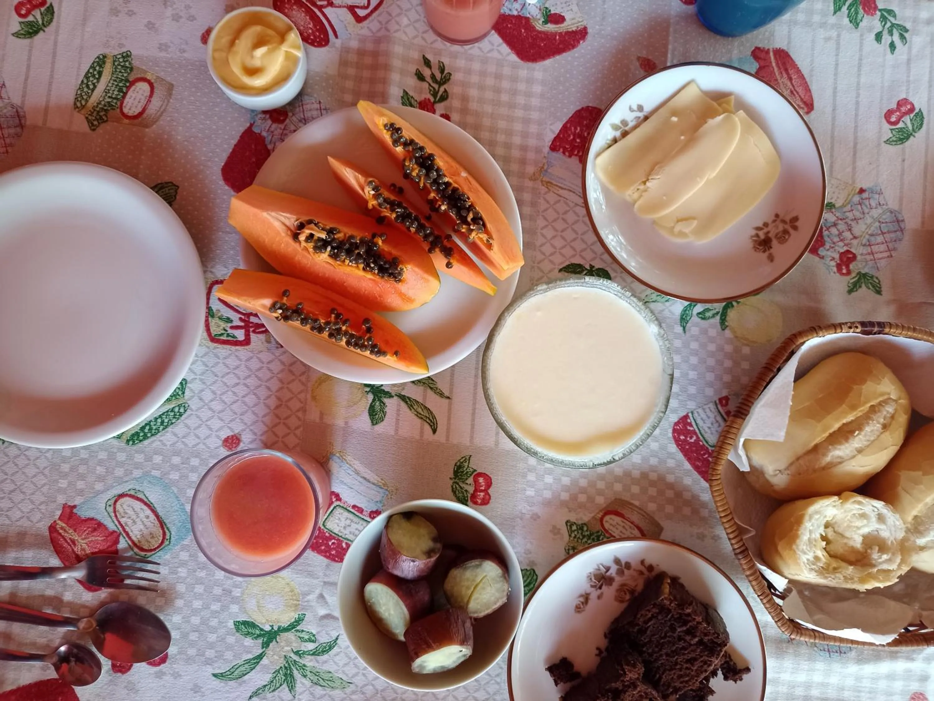 Breakfast in Pousada ZEN Cumuruxatiba