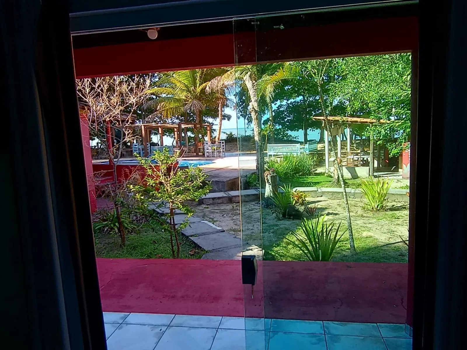 Garden view in Pousada ZEN Cumuruxatiba