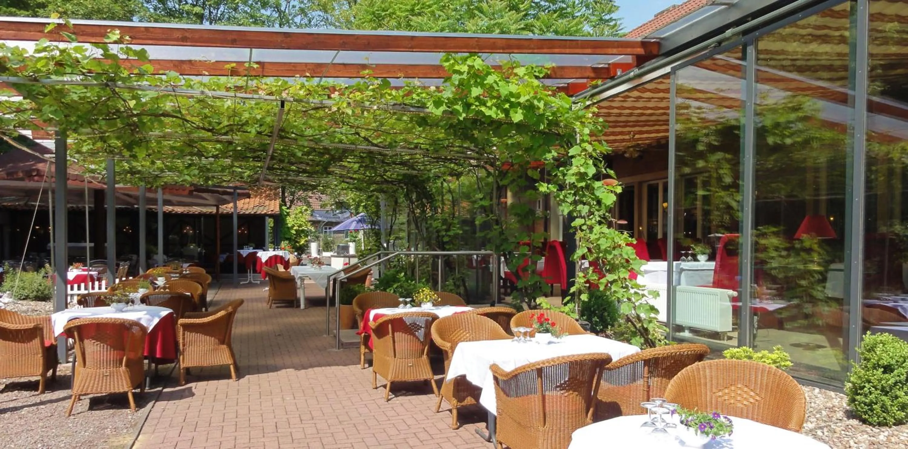 Patio in Parkhotel Wienburg Münster