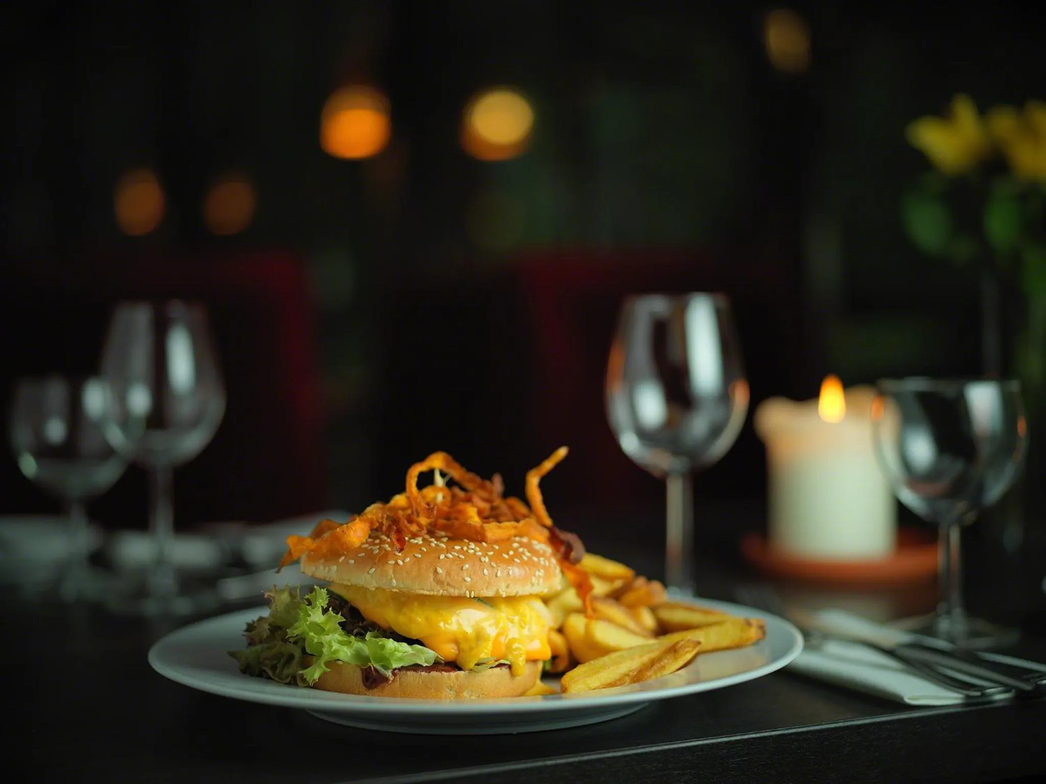 Restaurant/places to eat in Parkhotel Wienburg Münster