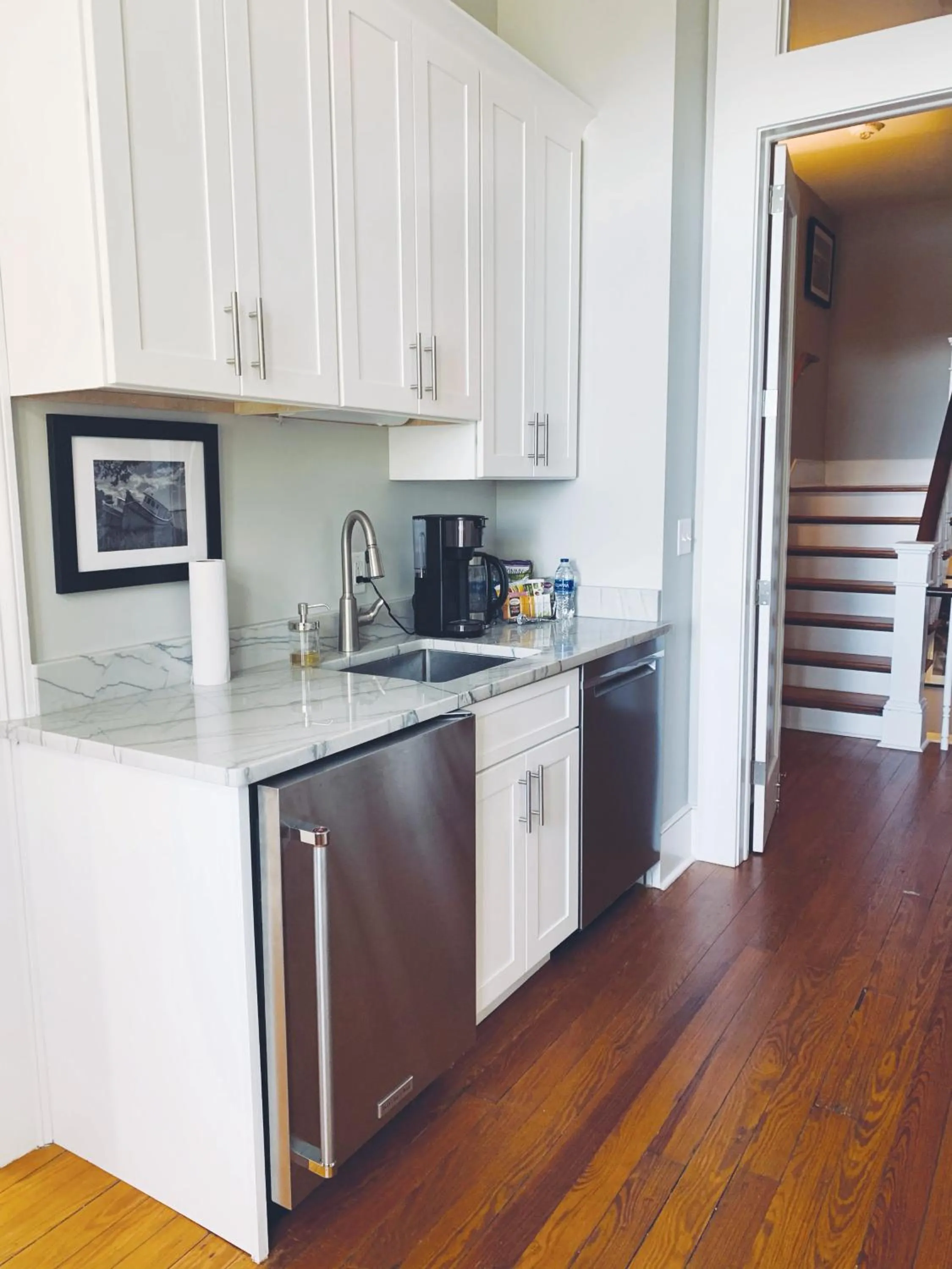 Coffee/tea facilities in 607 Bay Inn Downtown Beaufort