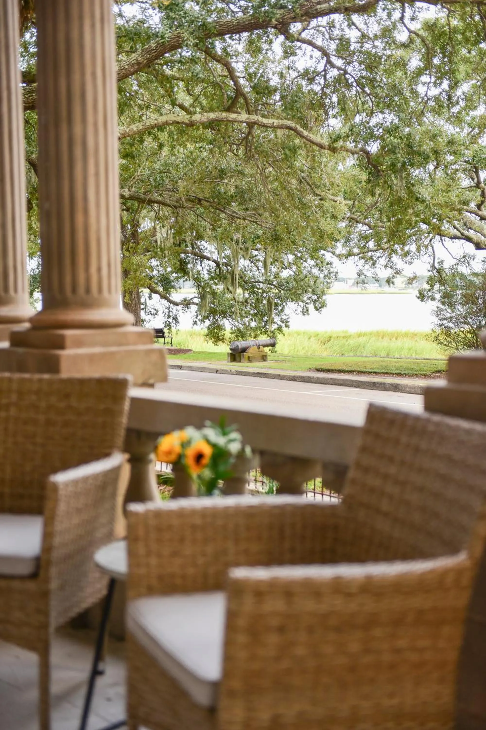 Balcony/Terrace in 607 Bay Inn Downtown Beaufort