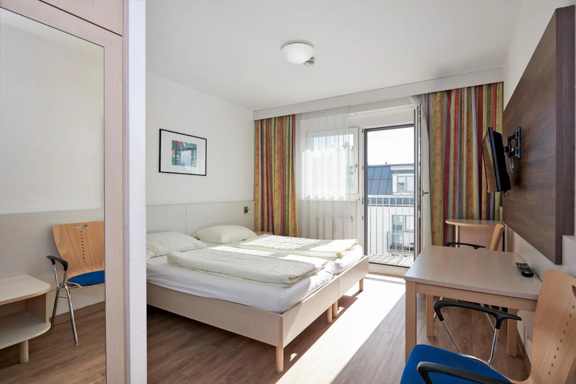 Photo of the whole room, Bed in Hotel Kolping Wien Zentral