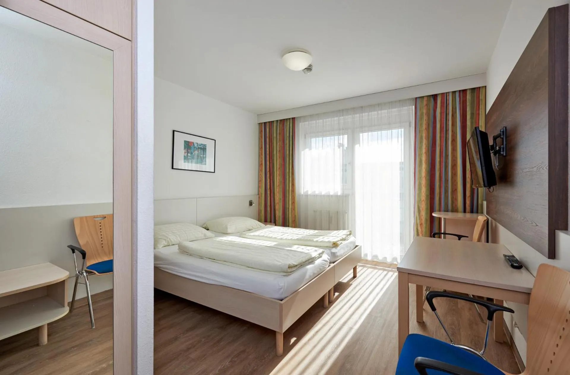 Photo of the whole room, Bed in Hotel Kolping Wien Zentral
