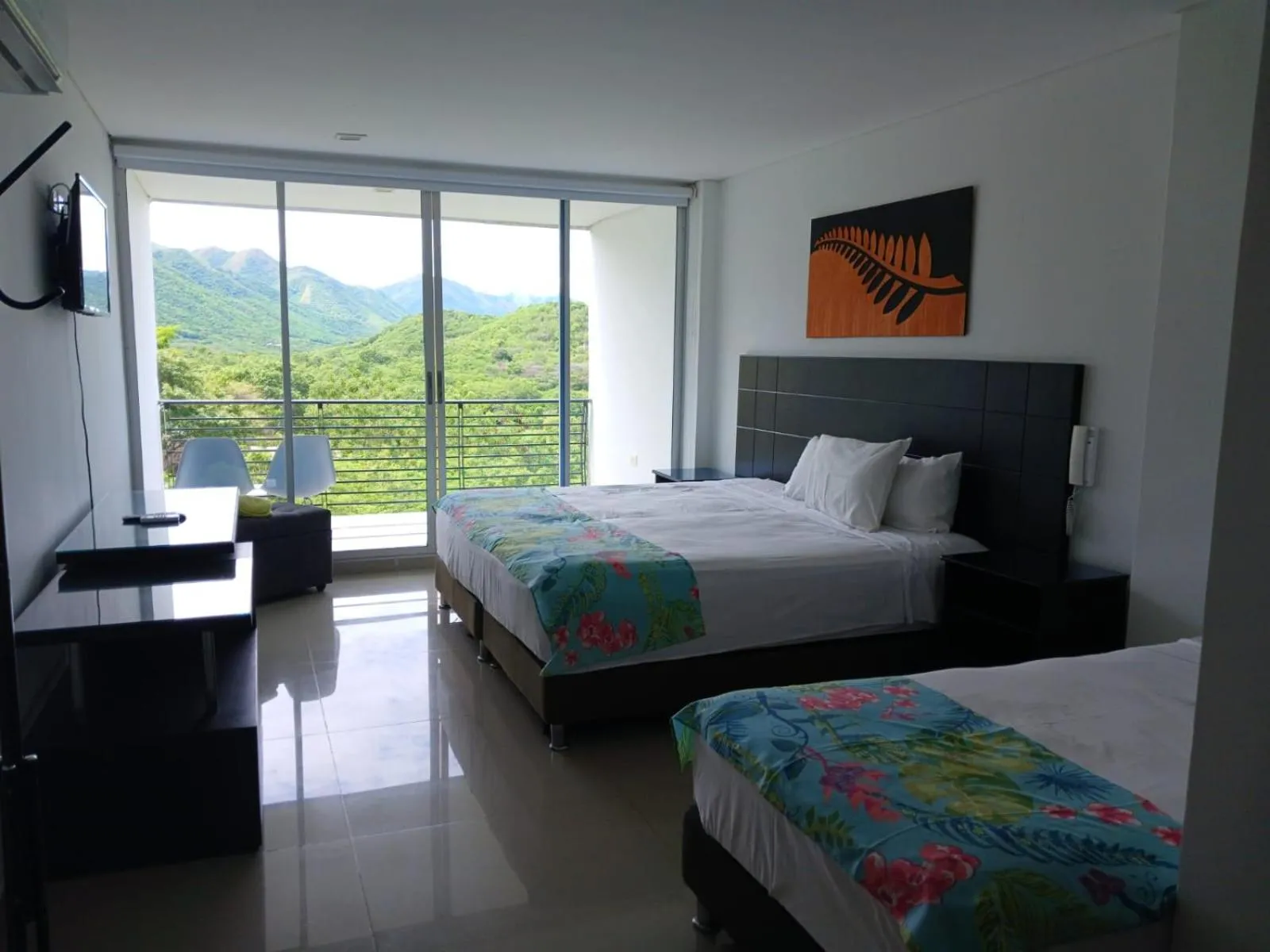Bed in HOTEL CAMPESTRE LA MONTAÑA