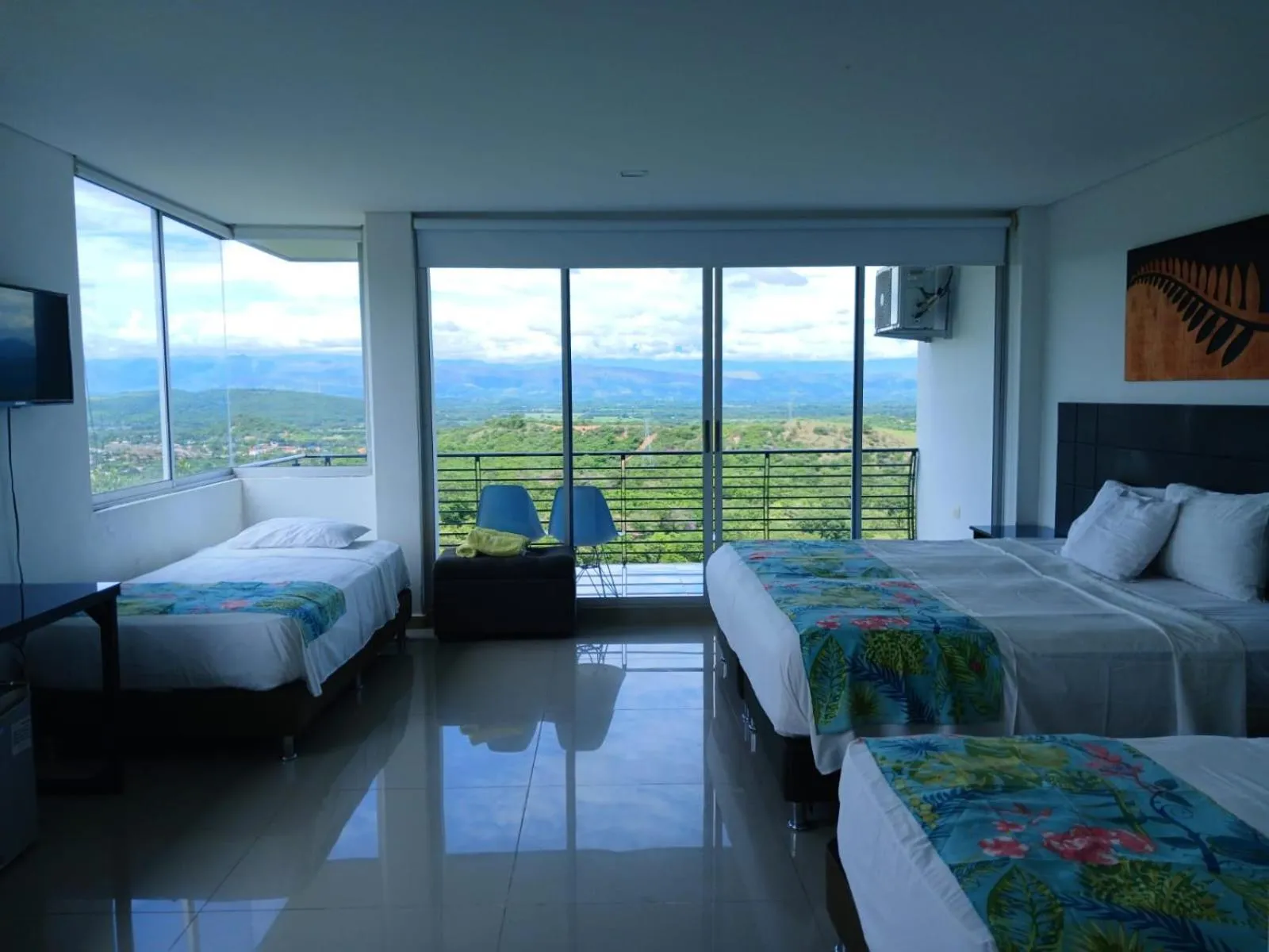 Bed in HOTEL CAMPESTRE LA MONTAÑA