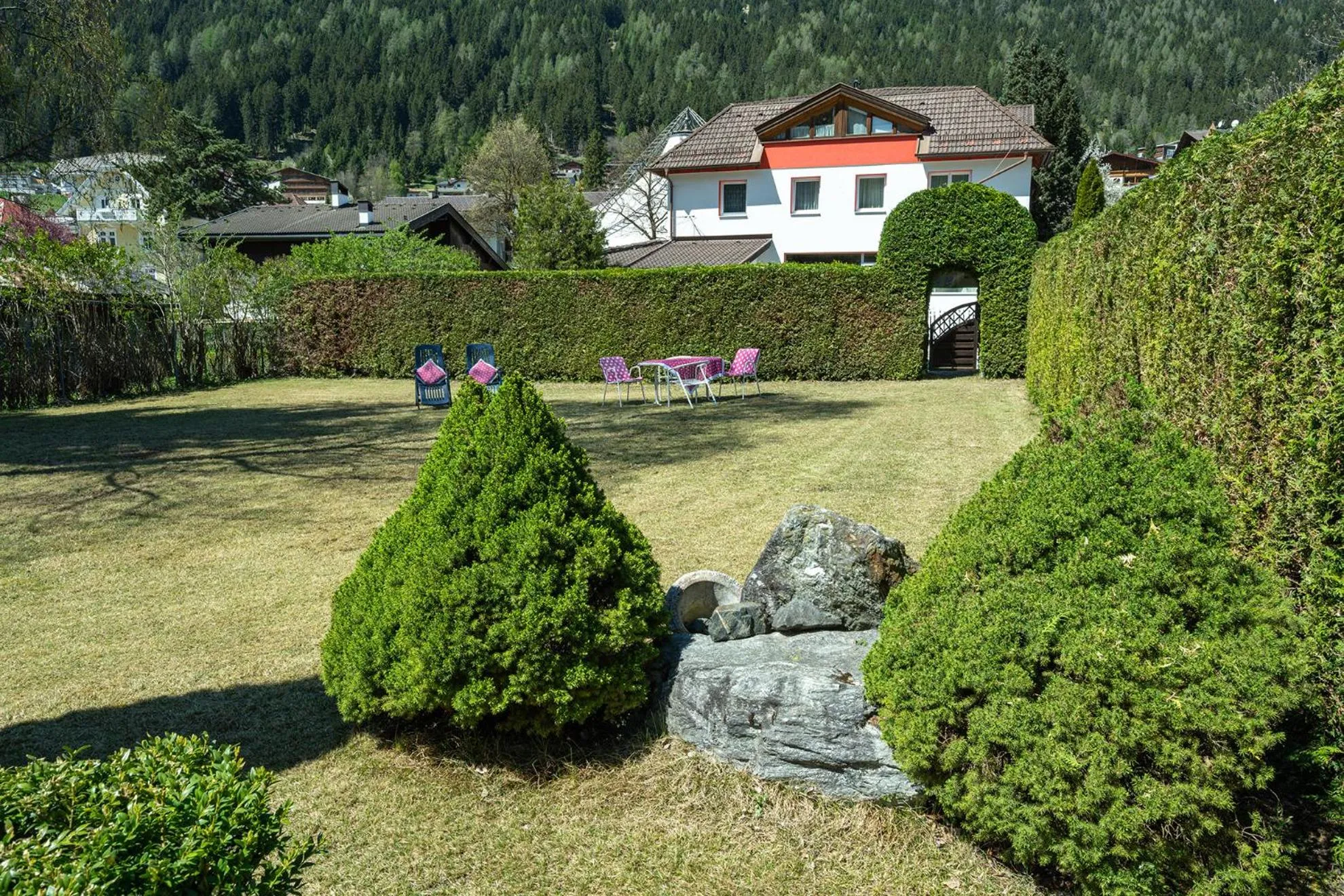 Garden in Appartement Pavillon