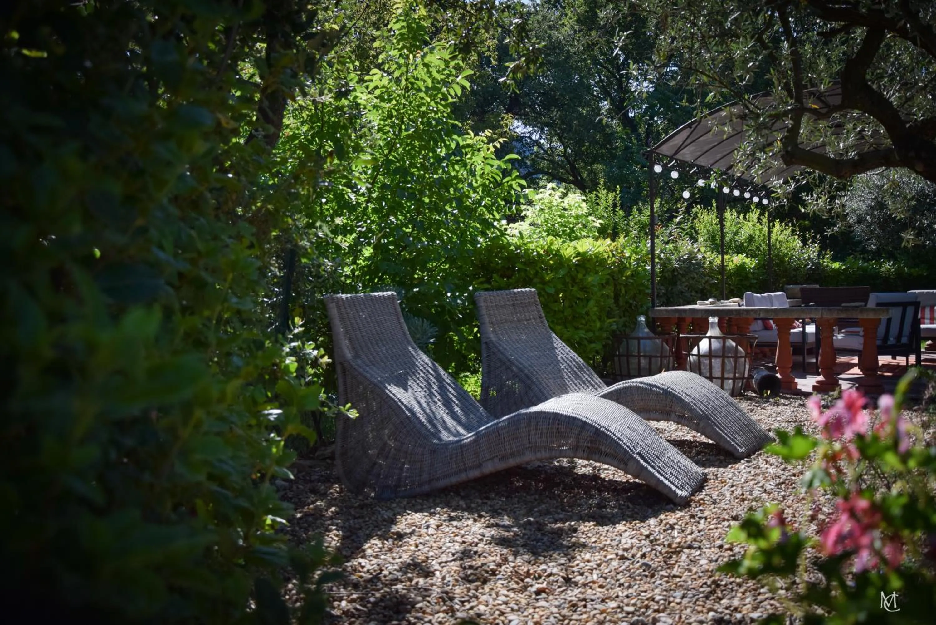 Solarium in Le Mas Carré Séguret