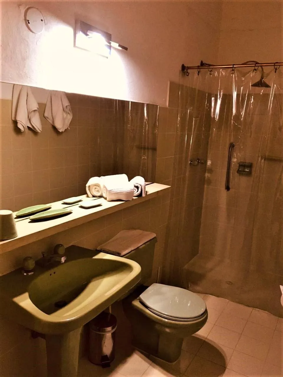 Shower in La Nube Posada