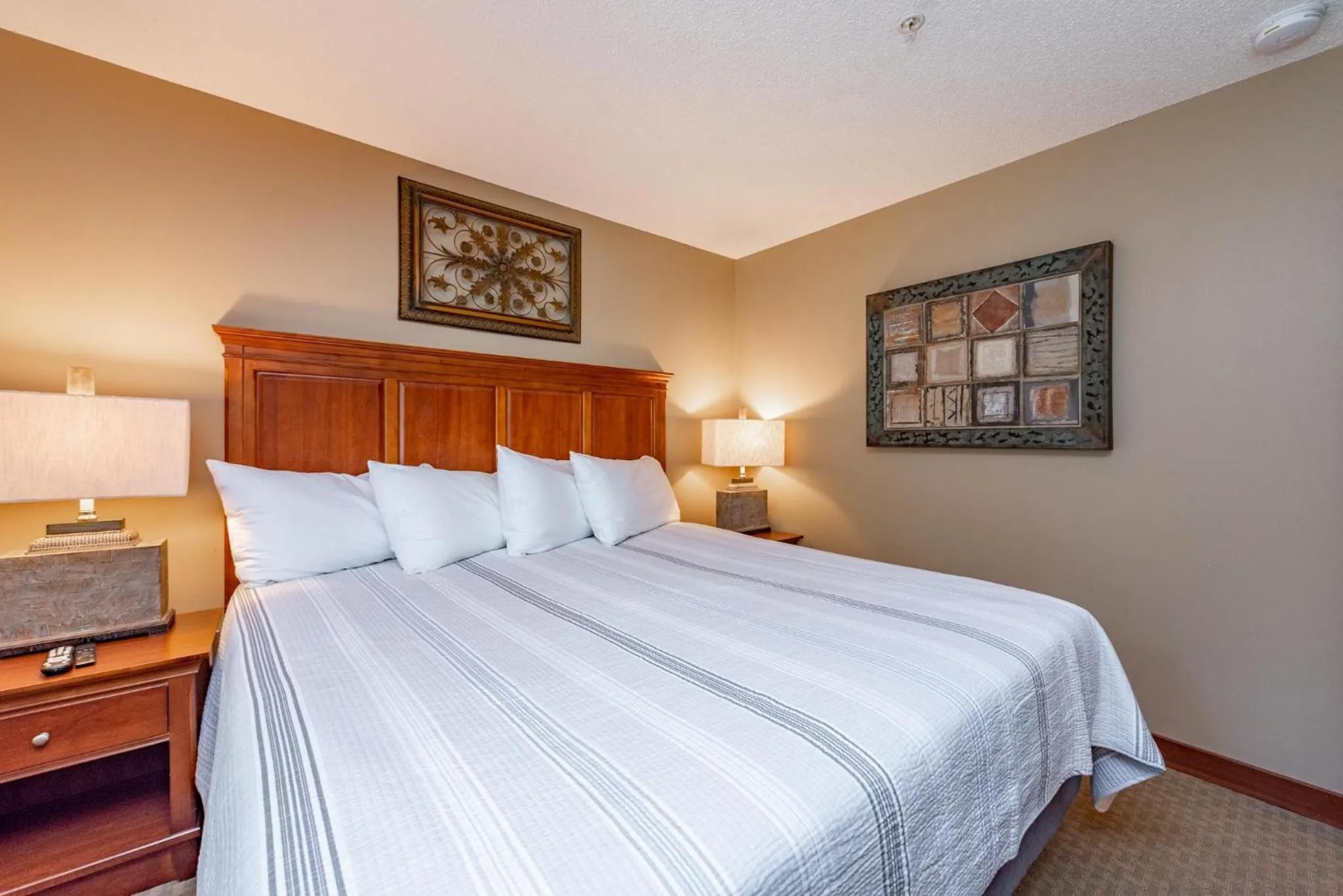 Bed in B106 One Bedroom Standard View