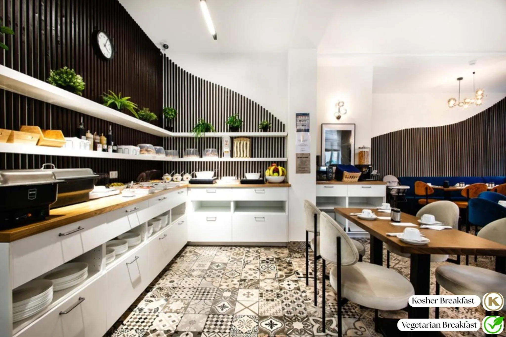 Buffet breakfast in Vayalen Boutique Hotel