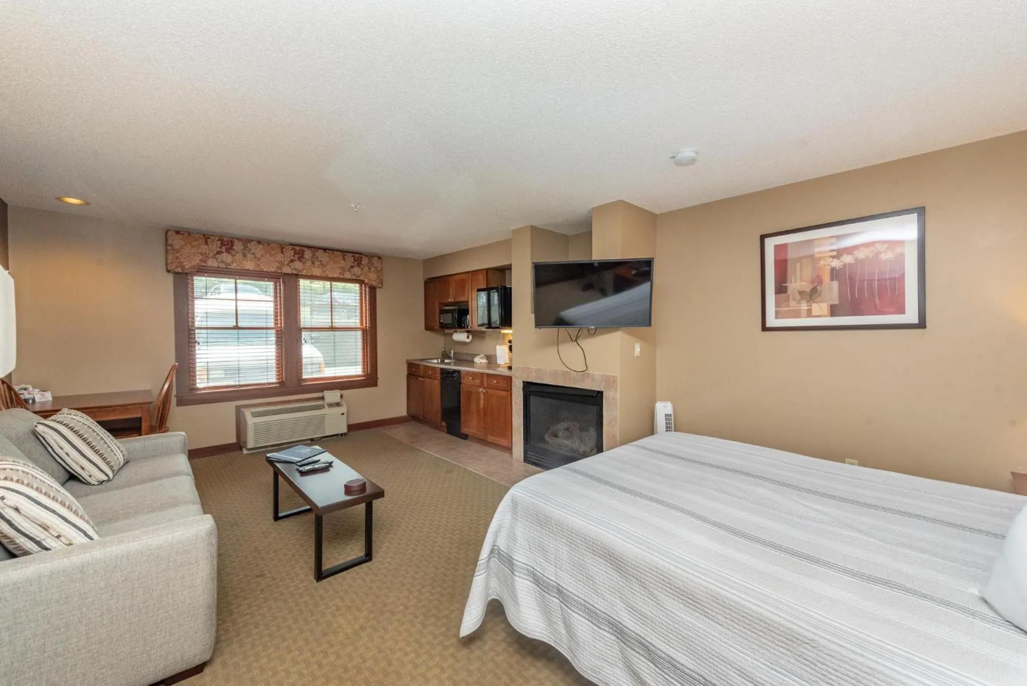 Bed in A118 Studio Standard View