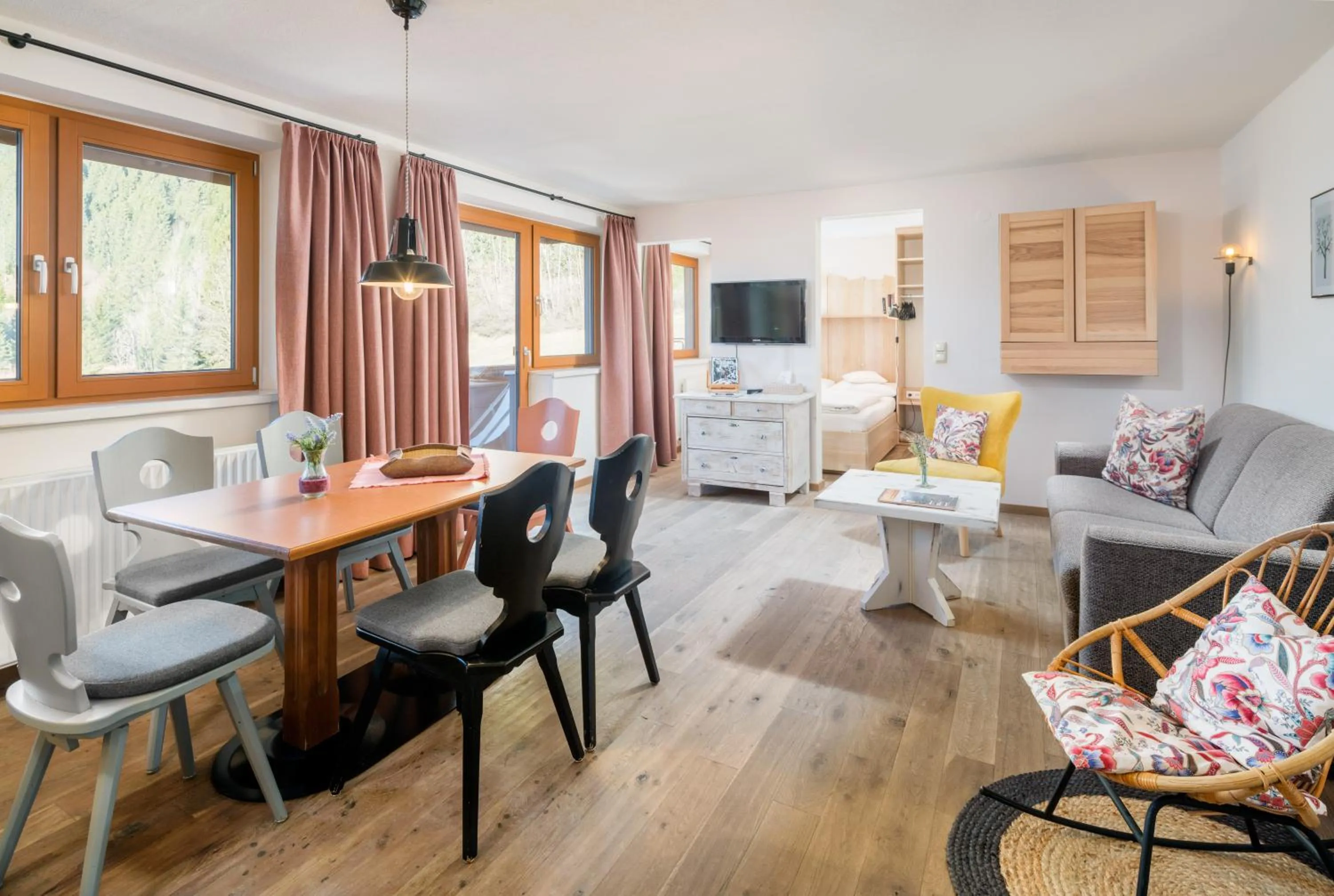 Bed in Der Tannenhof