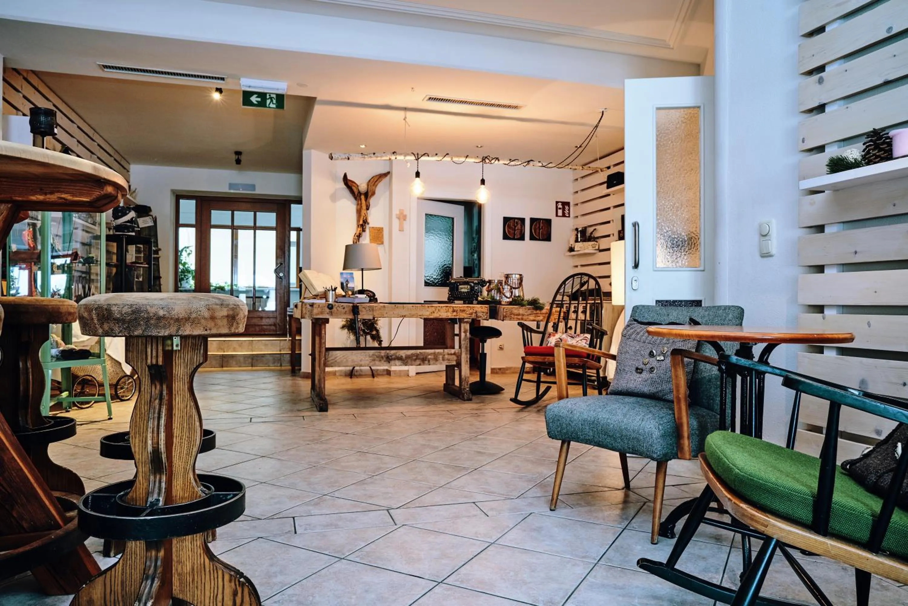 Lobby or reception in Der Tannenhof