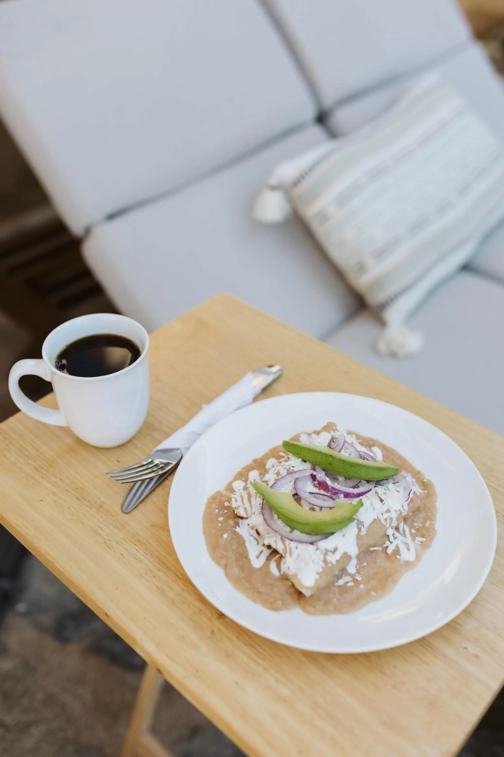 Food close-up in Olas de Cerritos