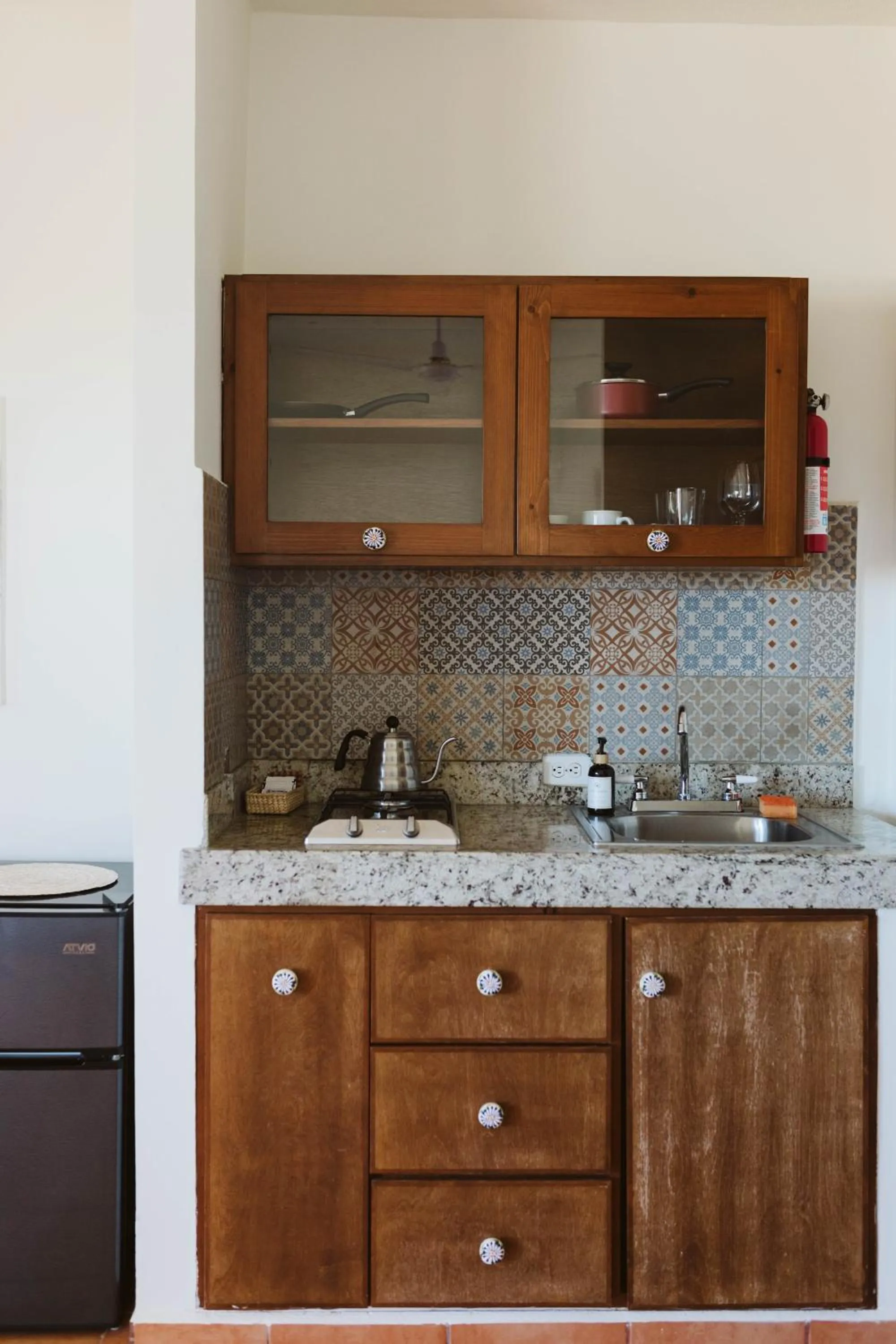 Kitchen or kitchenette in Olas de Cerritos