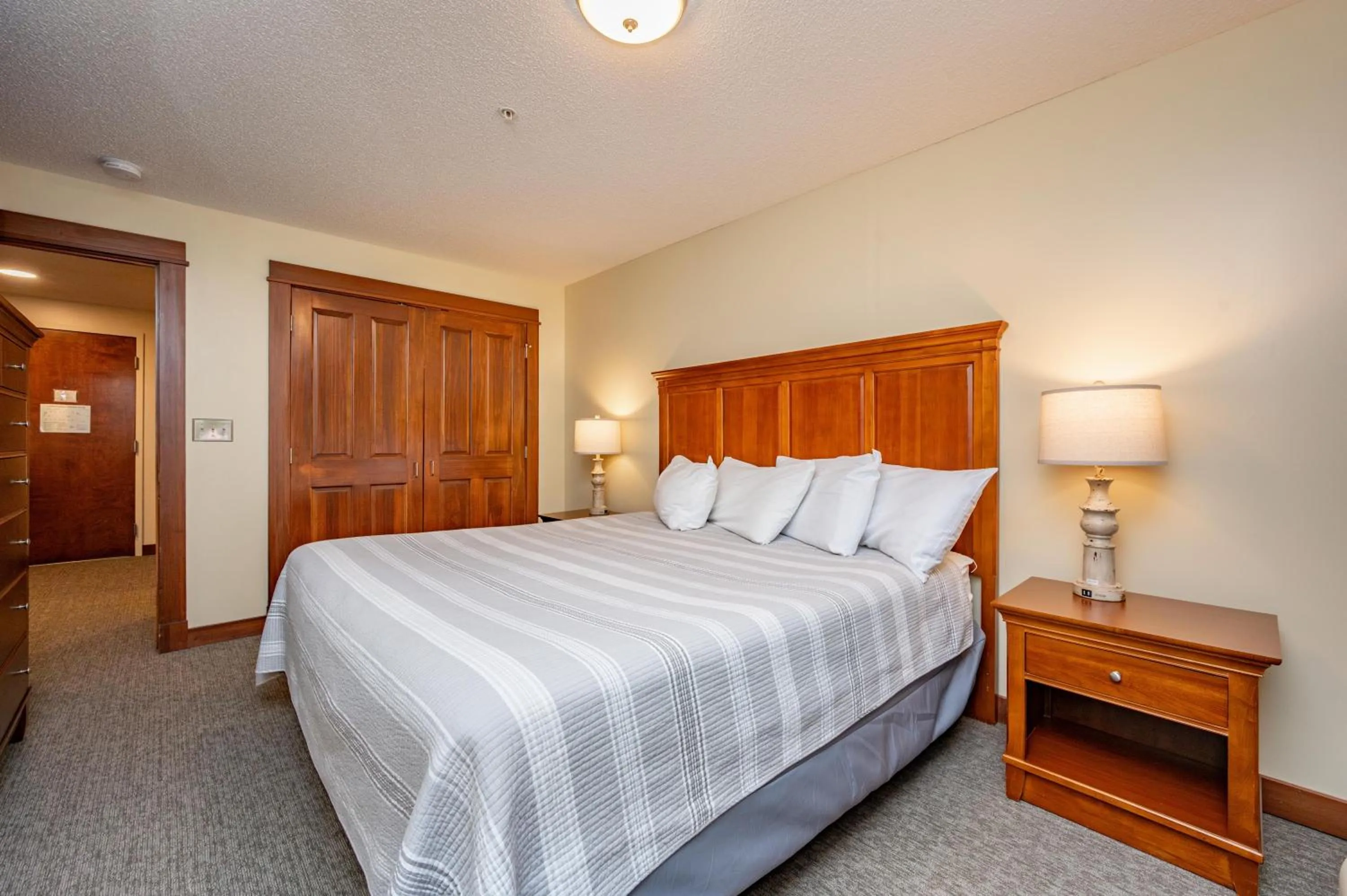 Bed in A126 One Bedroom Standard View