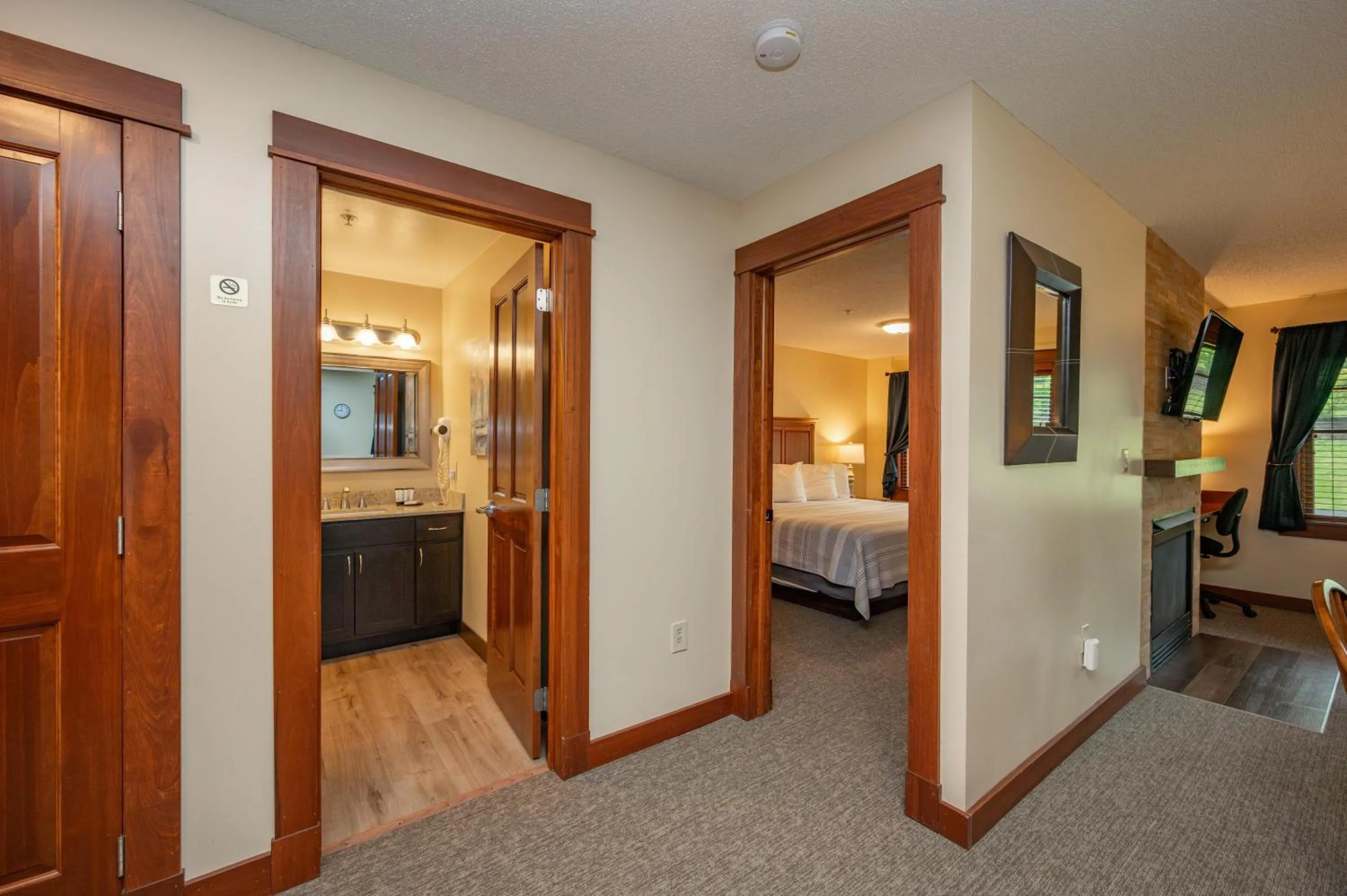 Bed in A126 One Bedroom Standard View