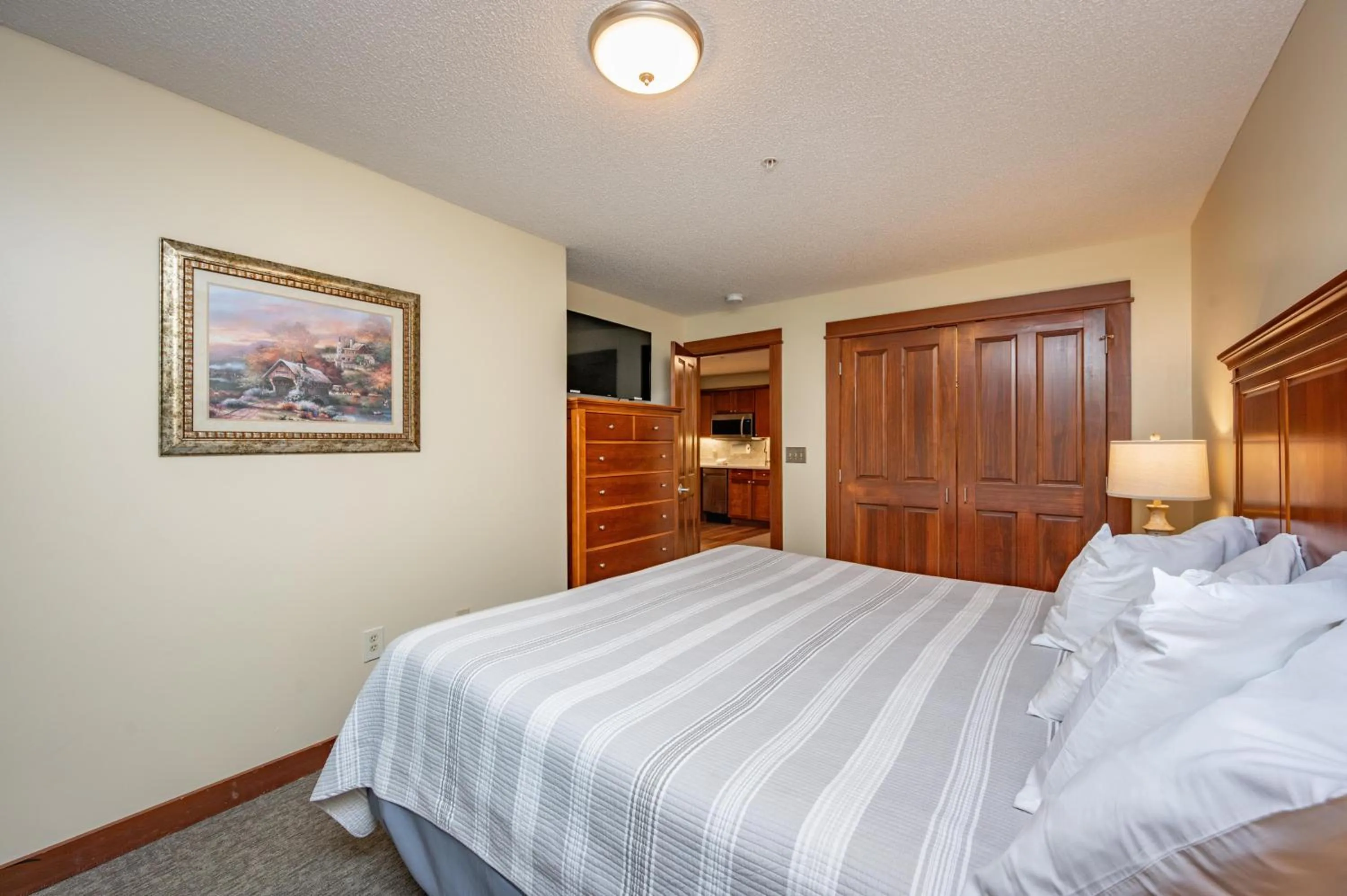 Bed in A126 One Bedroom Standard View