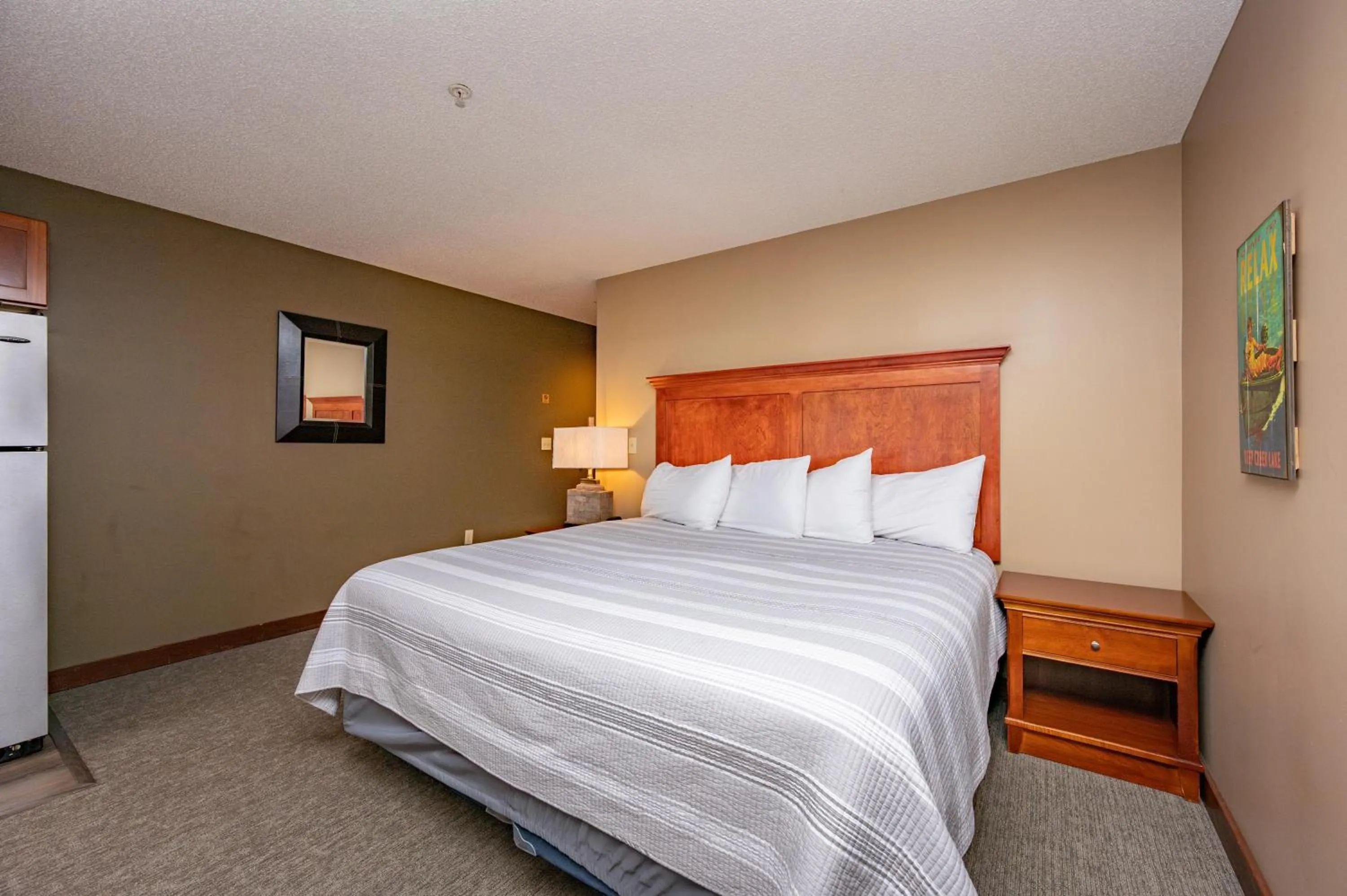 Bed in A204 Studio Standard View