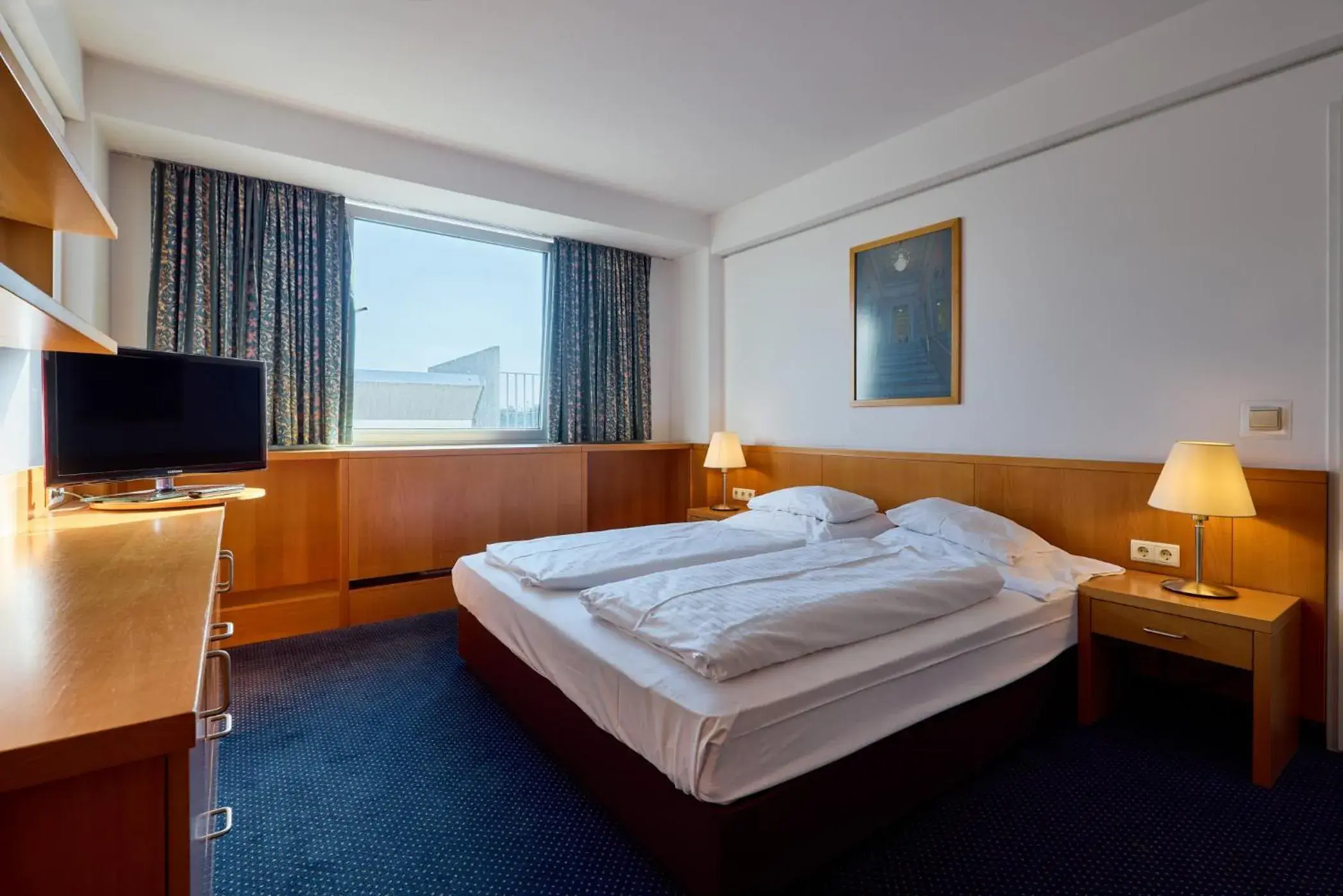 Bed in Hotel Strudlhof Vienna Bed in Hotel Strudlhof Vienna