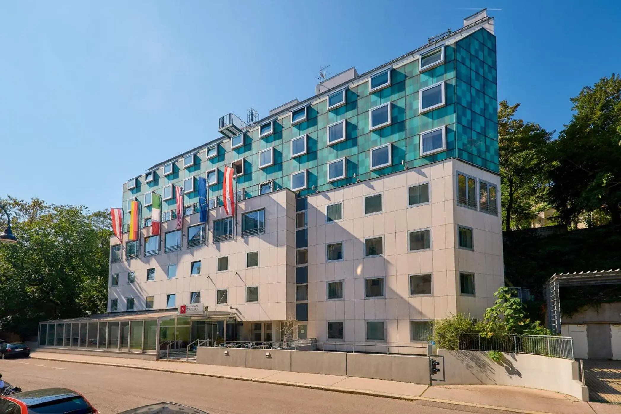 Property building in Hotel Strudlhof Vienna Property building in Hotel Strudlhof Vienna