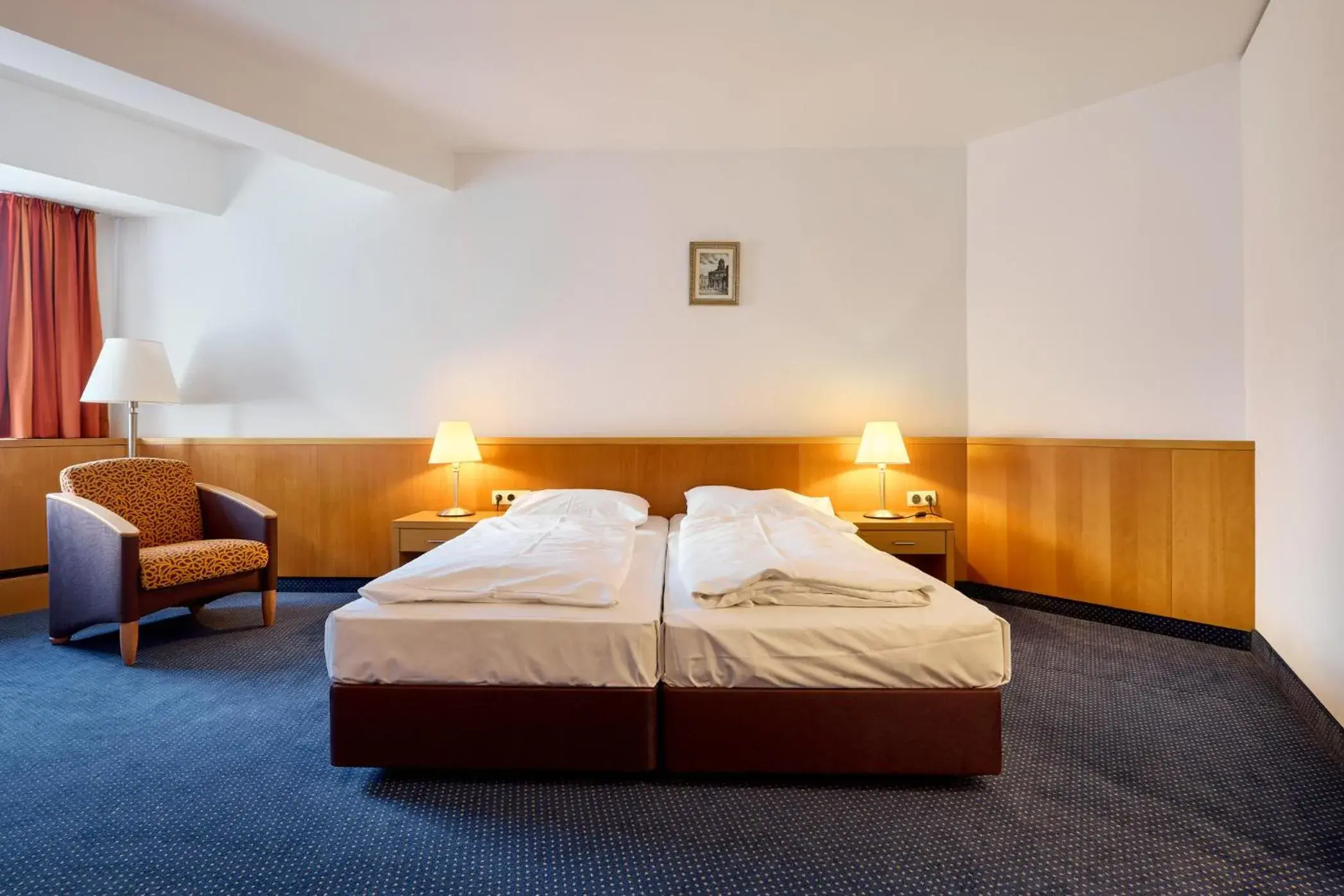 Bedroom, Bed in Hotel Strudlhof Vienna Bedroom, Bed in Hotel Strudlhof Vienna