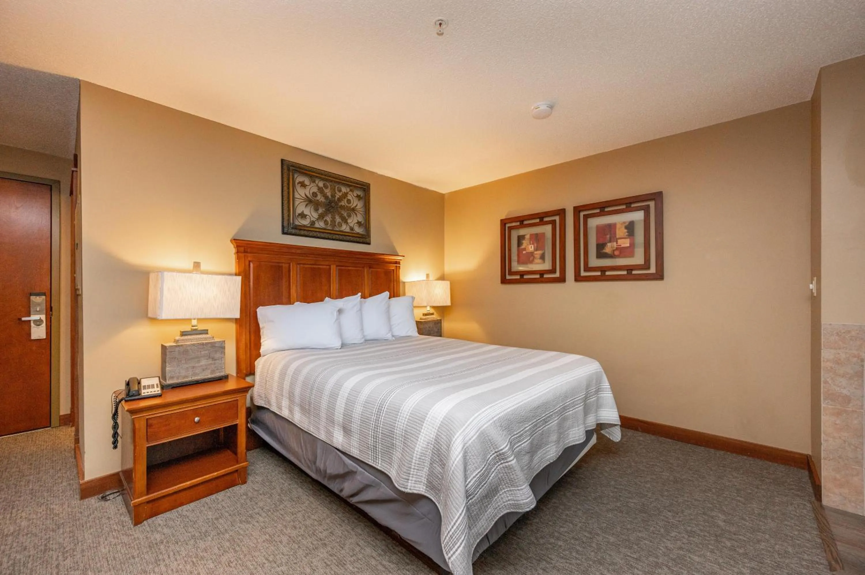 Bed in A209 Studio Lake View