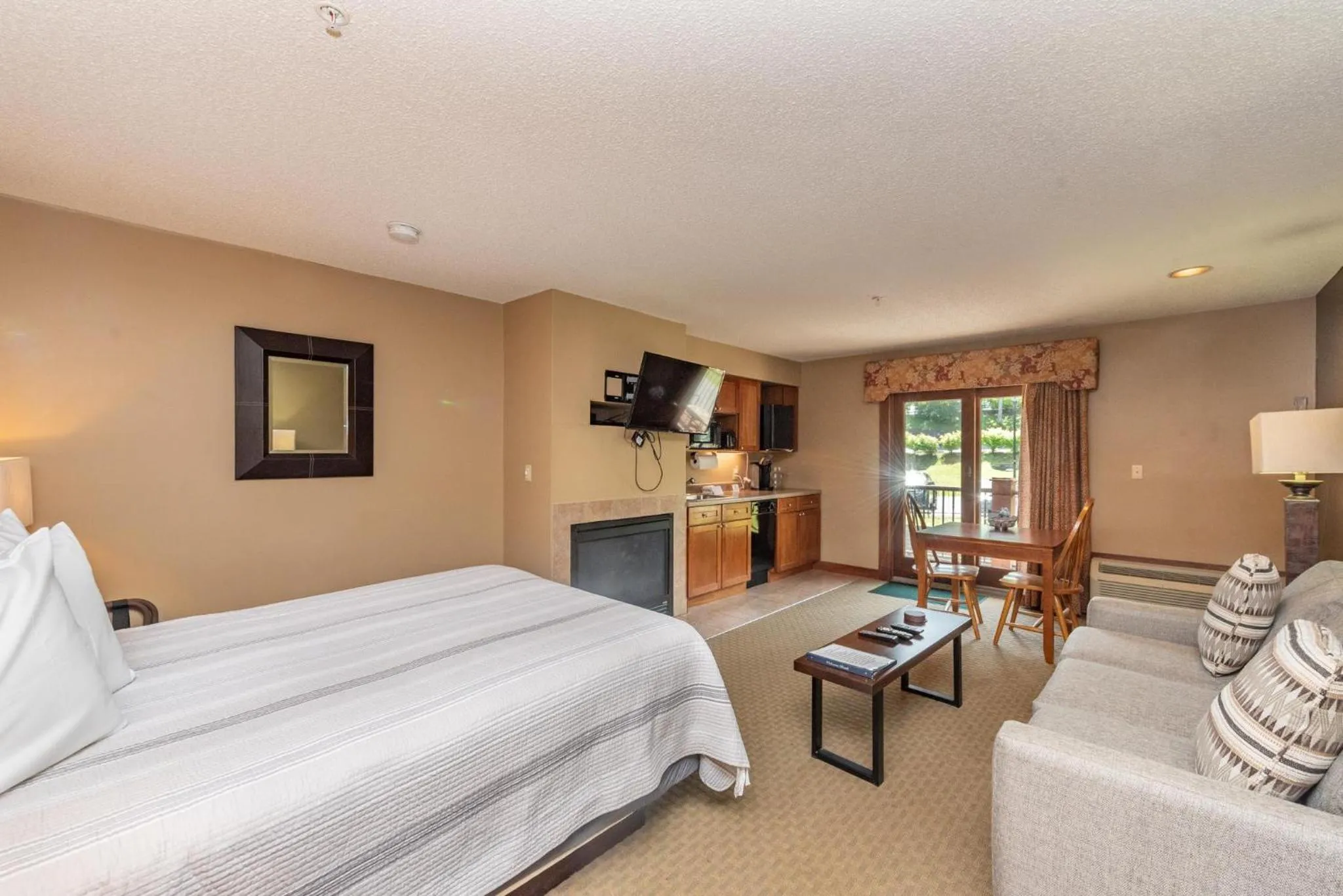 Bed in A216 Studio Standard View