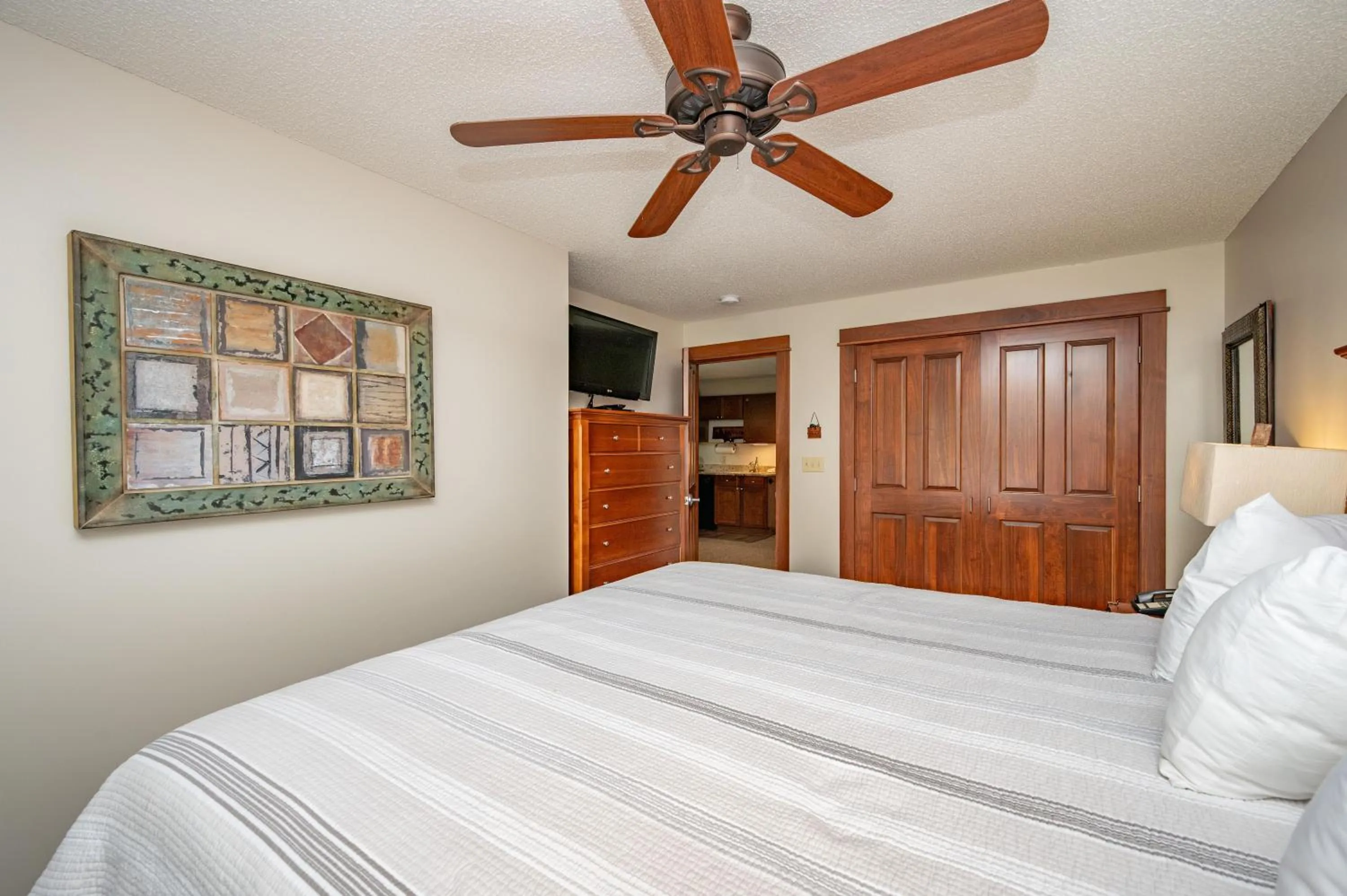 Bed in A218 One Bedroom Standard View