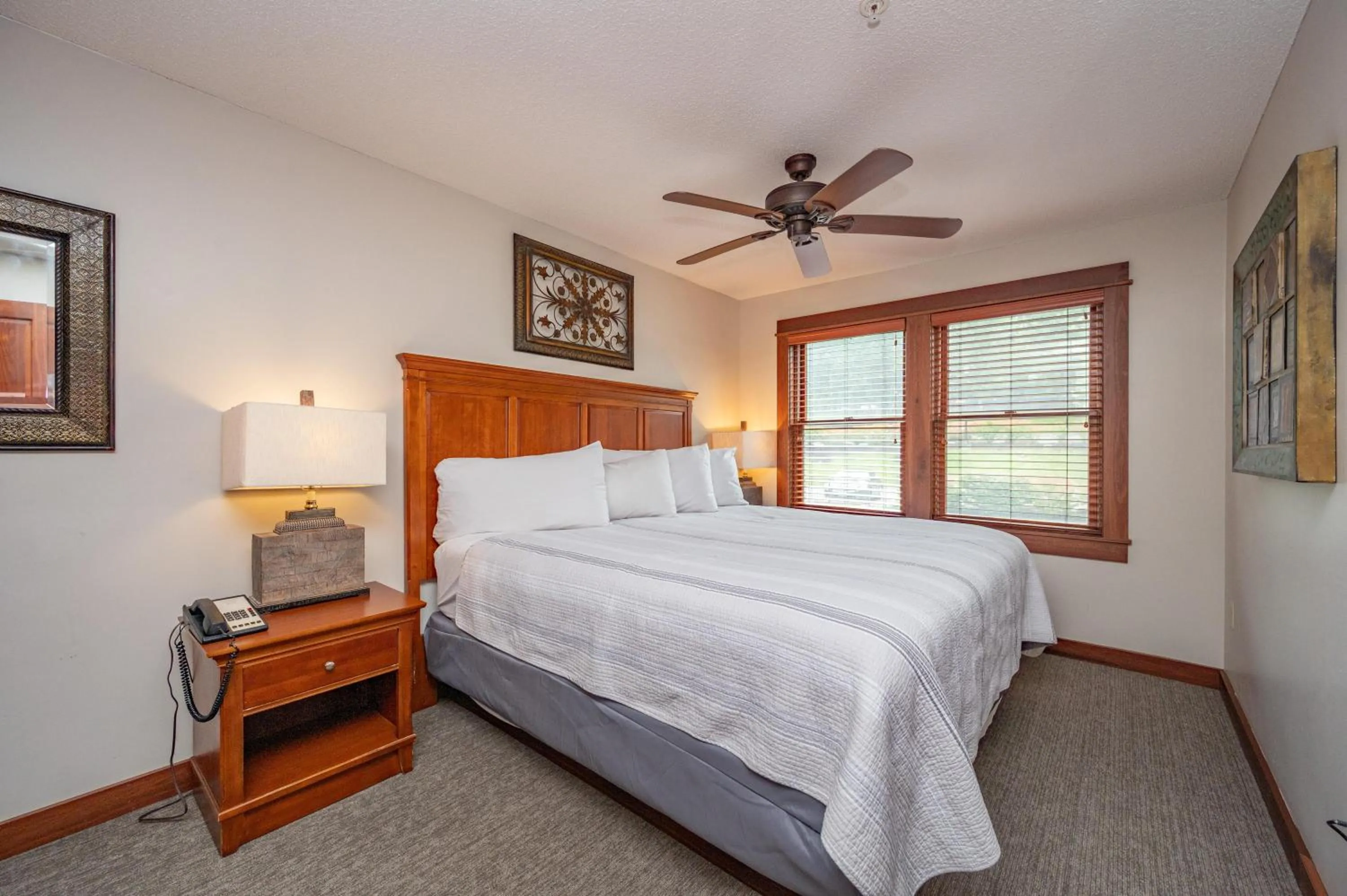 Bed in A218 One Bedroom Standard View