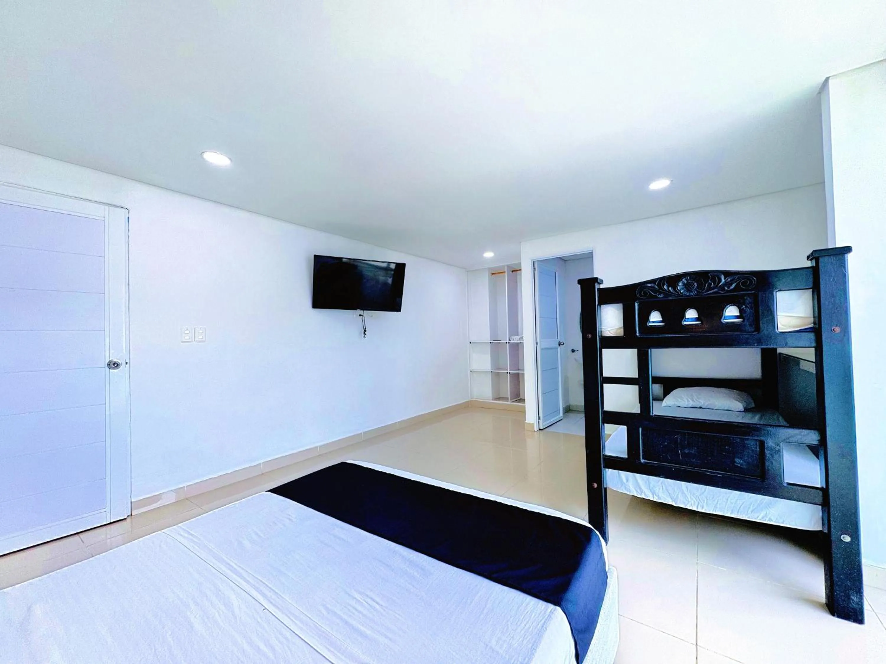 Photo of the whole room, Bed in Playa Norte Hotel