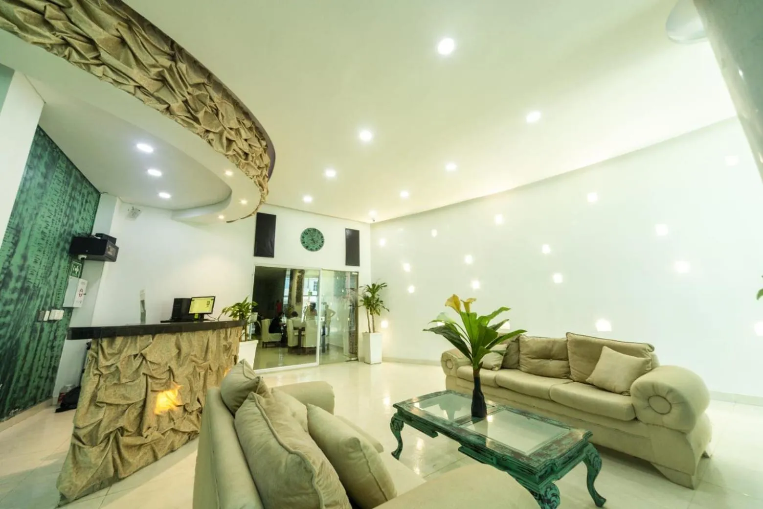 Lobby or reception in Playa Norte Hotel