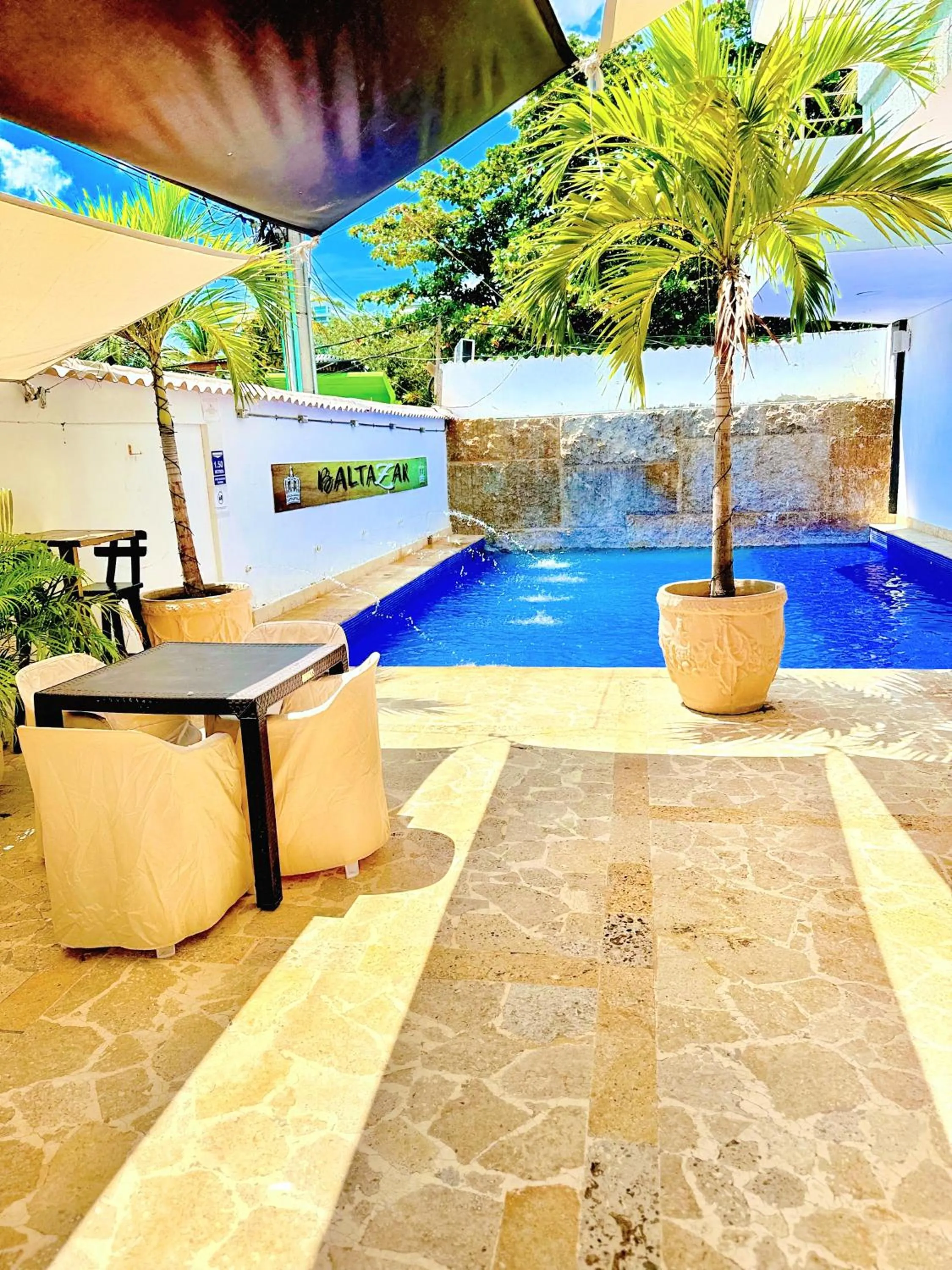 Patio in Playa Norte Hotel