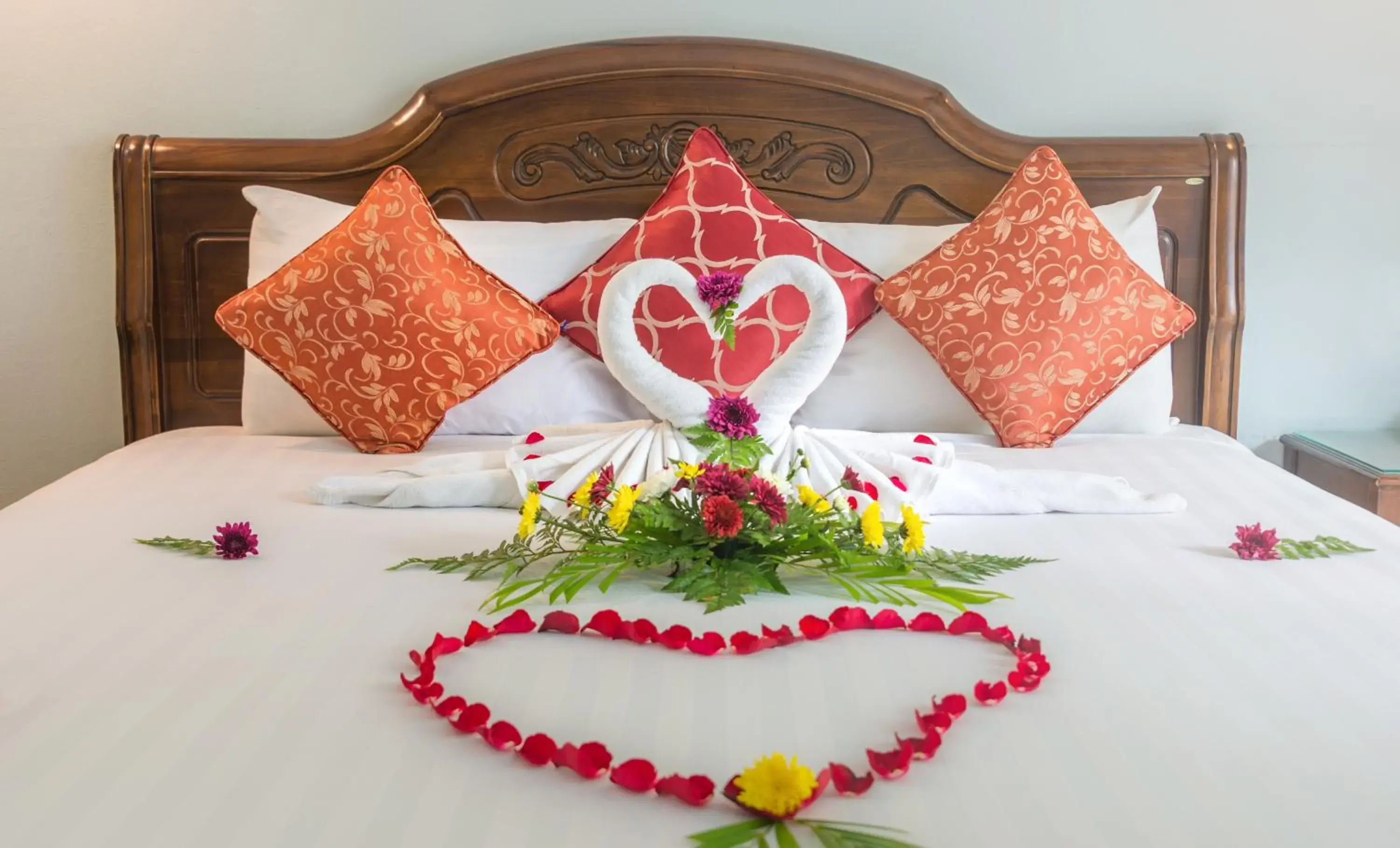 Bed in Aonang Silver Orchid Resort Bed in Aonang Silver Orchid Resort