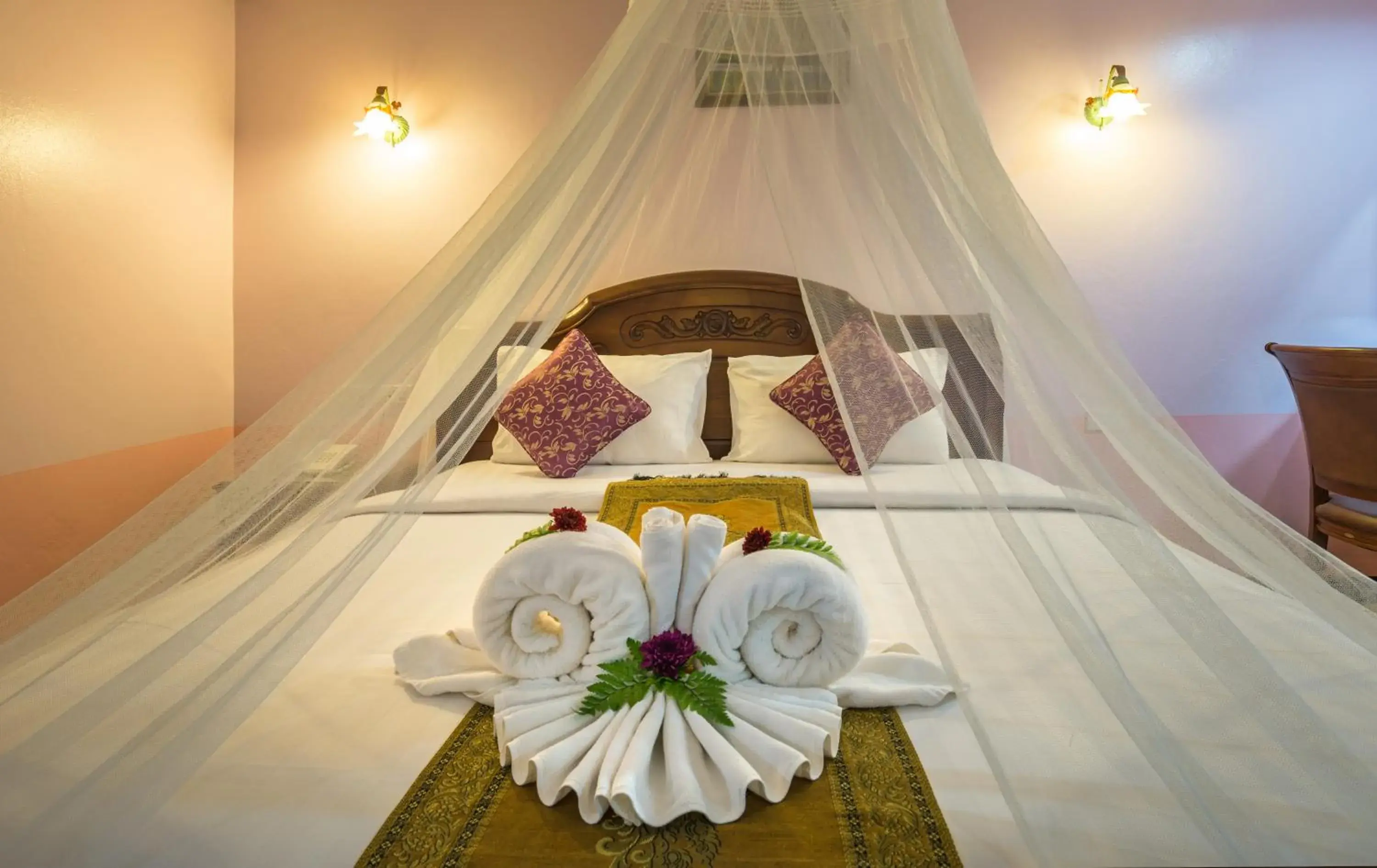 Bed in Aonang Silver Orchid Resort Bed in Aonang Silver Orchid Resort