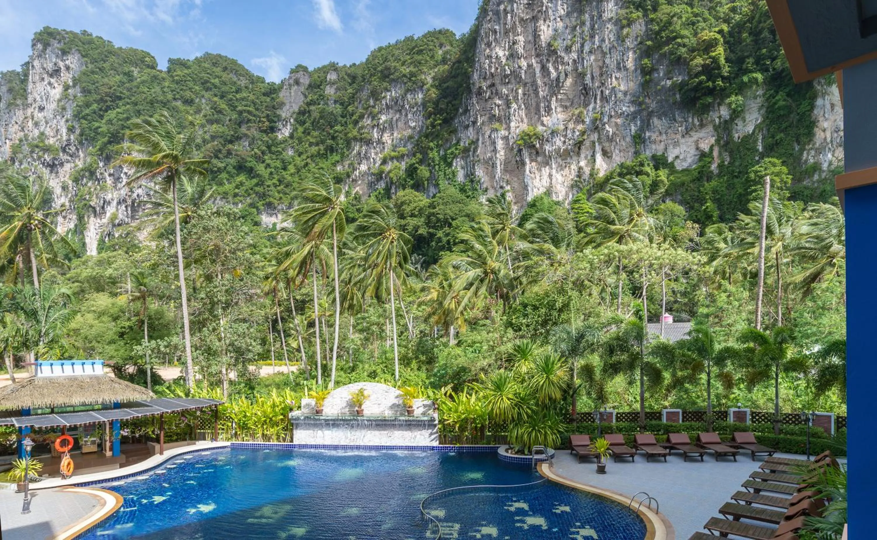 Mountain view in Aonang Silver Orchid Resort