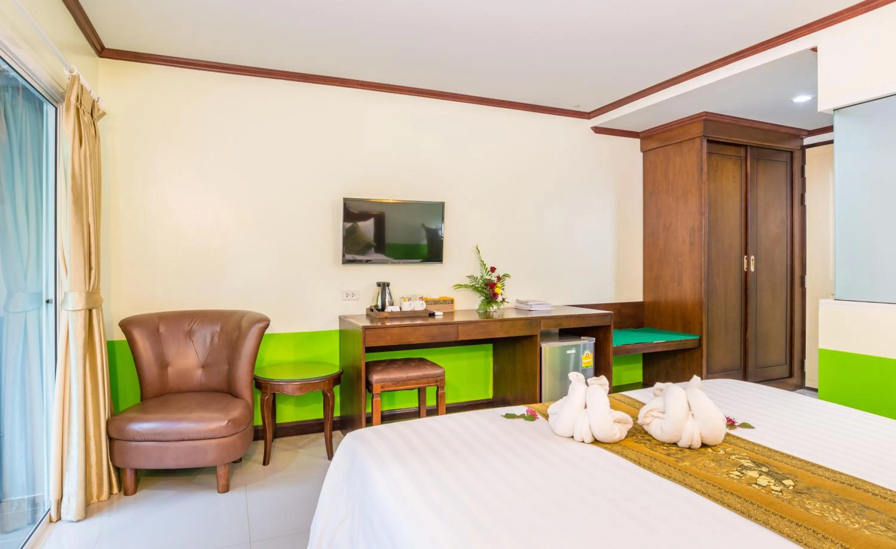 TV and multimedia, Bed in Aonang Silver Orchid Resort