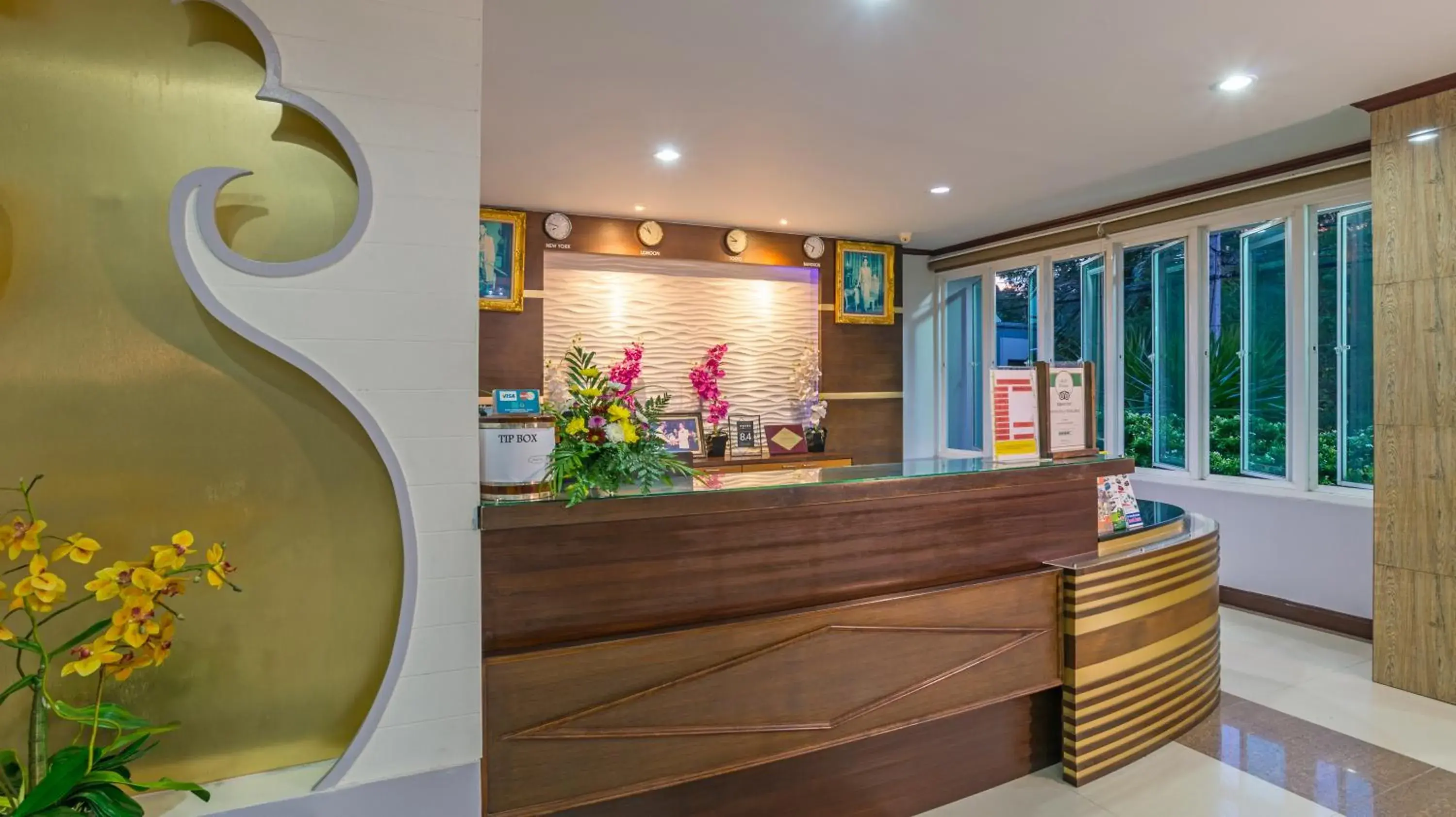 Lobby or reception in Aonang Silver Orchid Resort Lobby or reception in Aonang Silver Orchid Resort