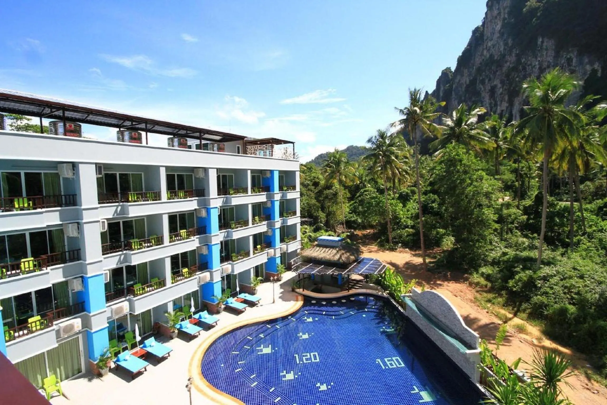 Facade/entrance in Aonang Silver Orchid Resort