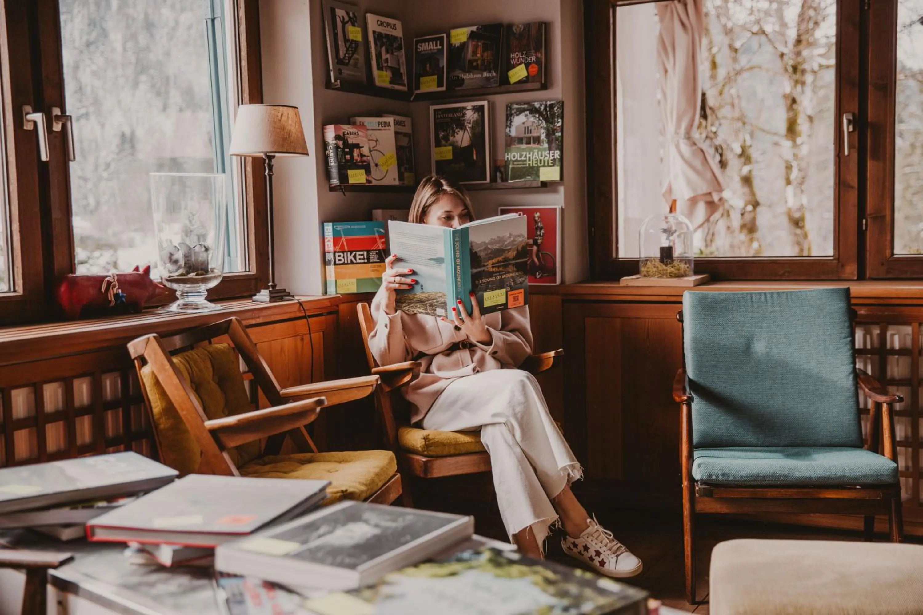 Lounge or bar in SEEBICHL haus am see Designhotel Kitzbühel
