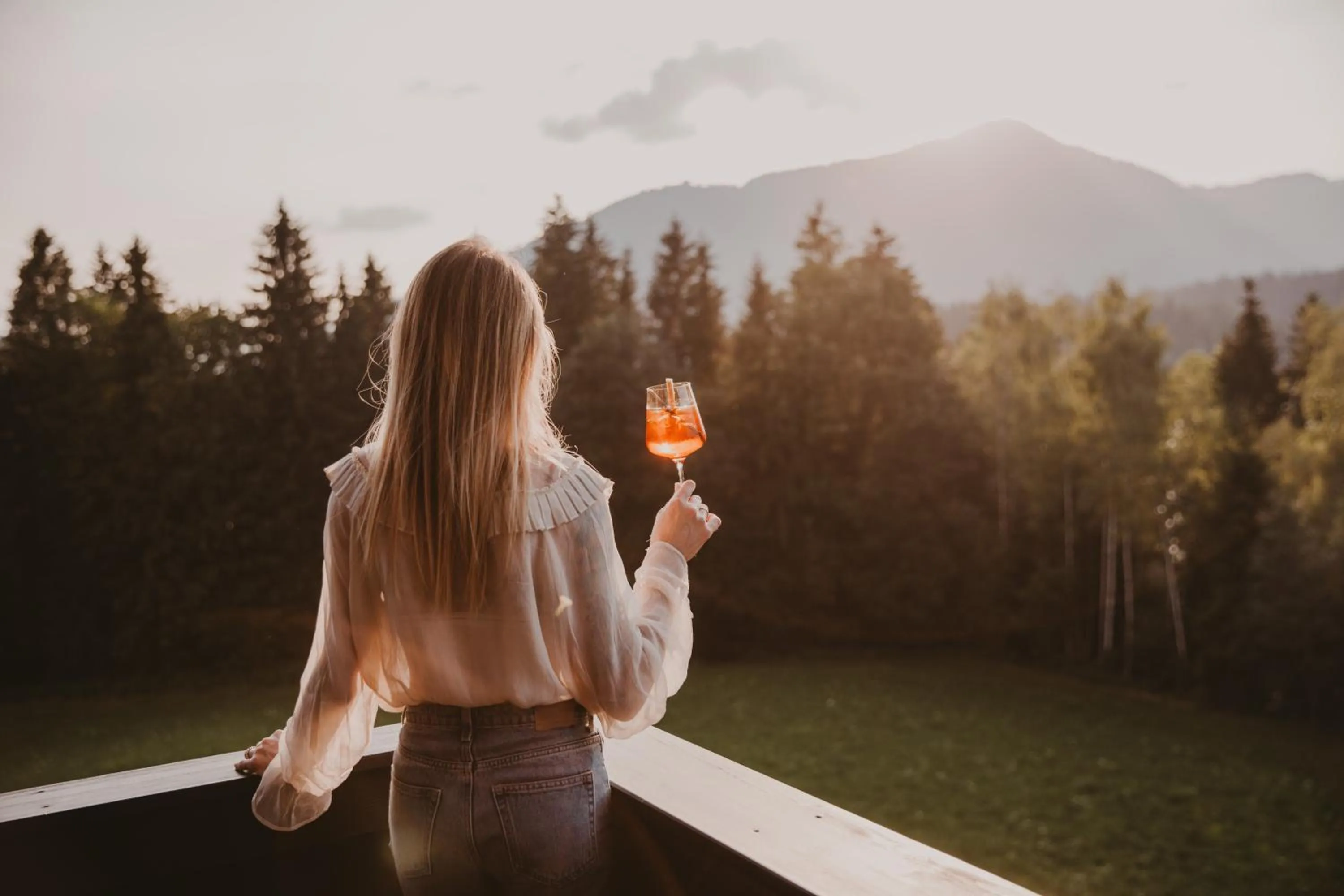 Mountain view in SEEBICHL haus am see Designhotel Kitzbühel