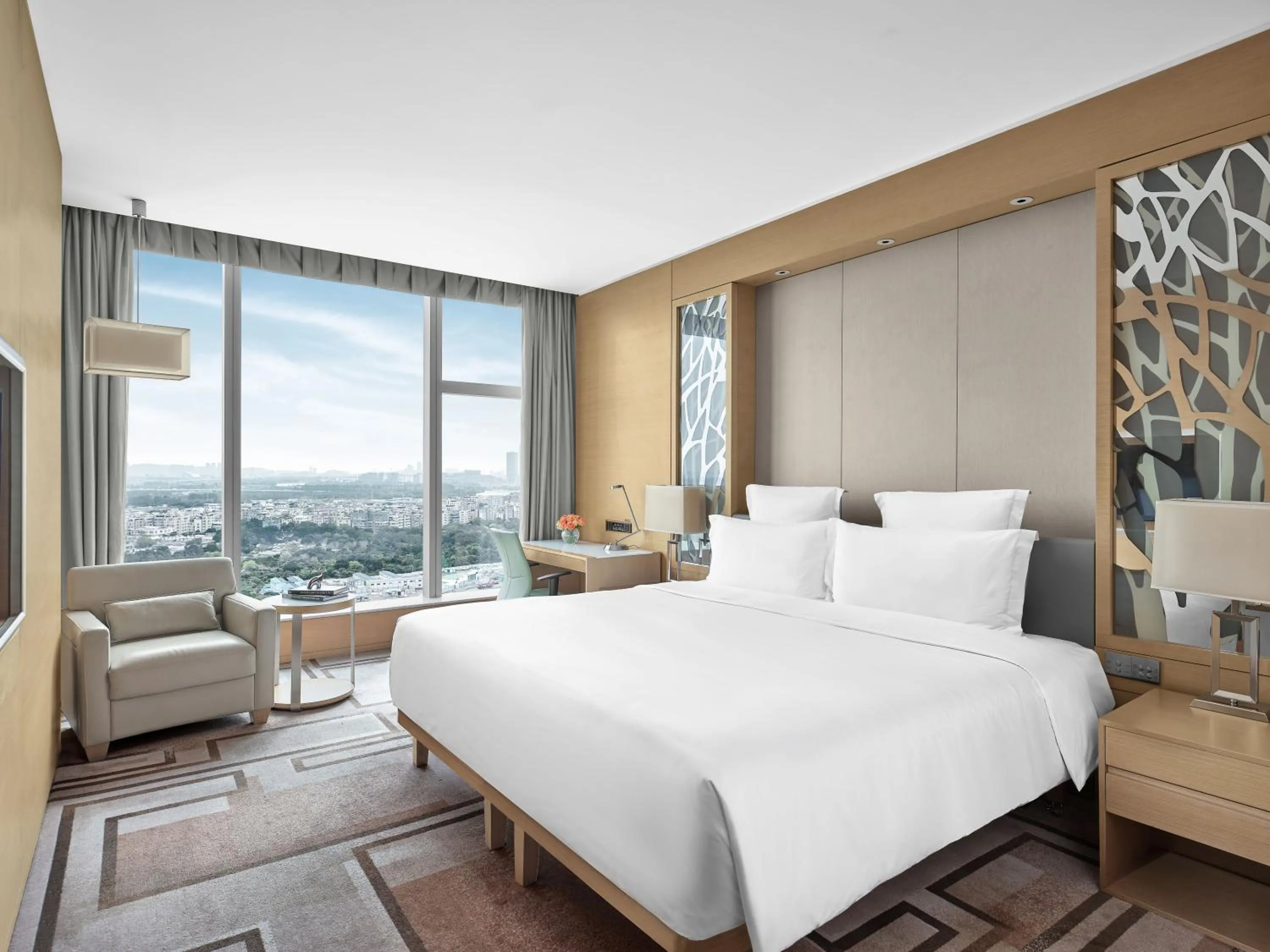 Bed in Langham Place Guangzhou